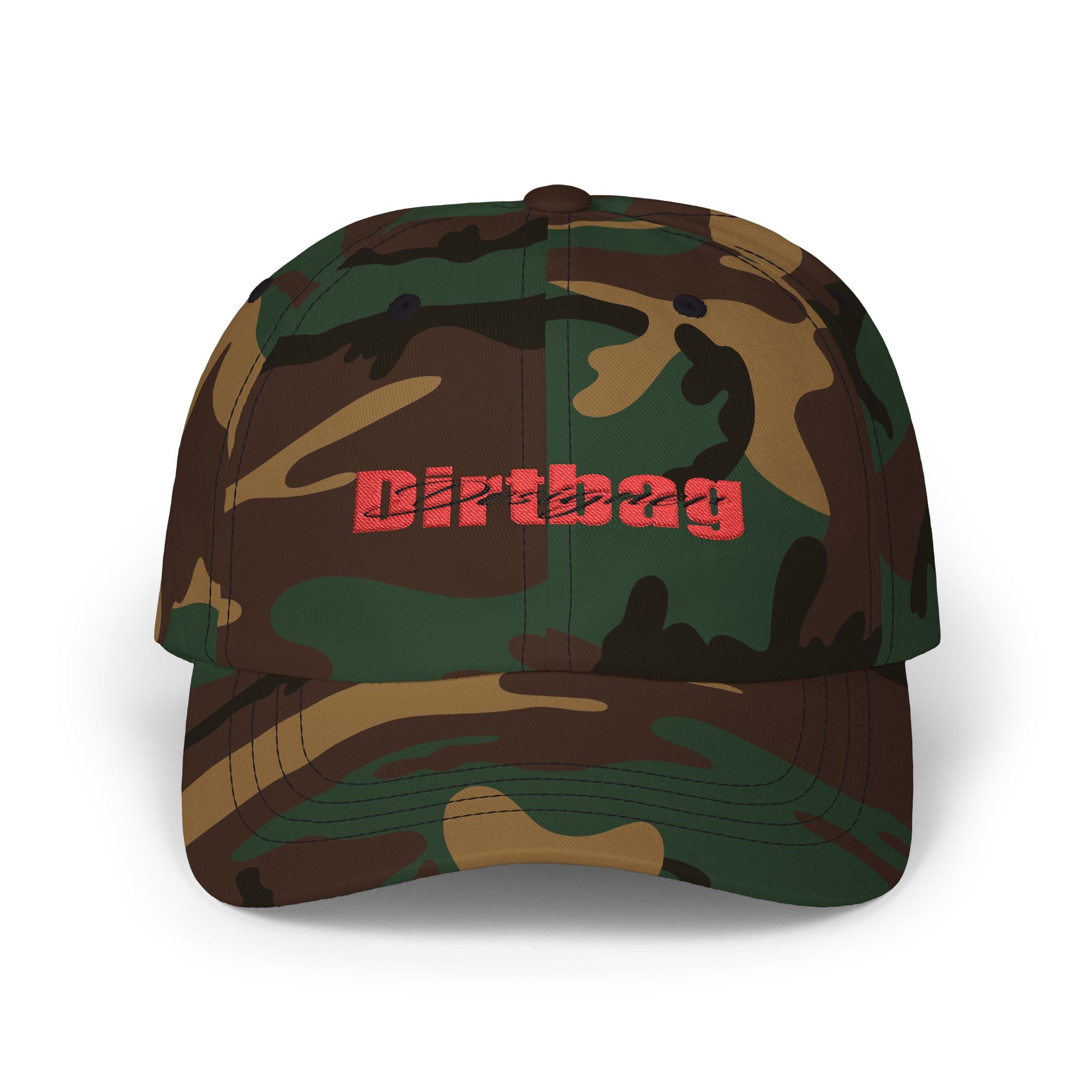Designer Dirtbag Logo Embroidered Dad Hat