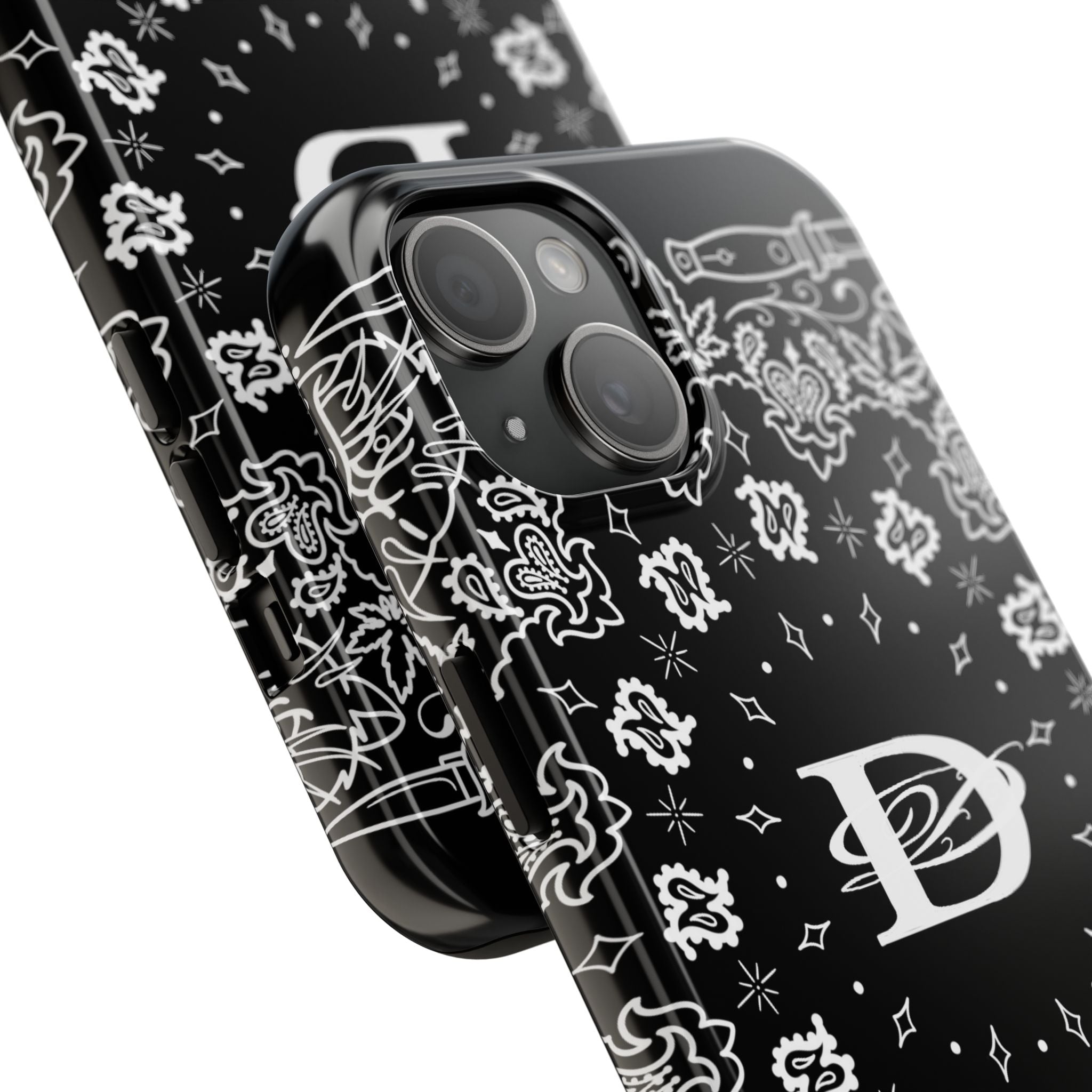 DD Custom Bandana Print Phone Case