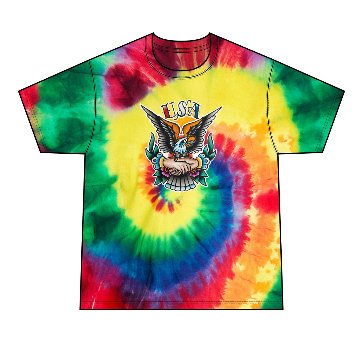 250th USA Anniversary Unisex Tie-Dye Tee