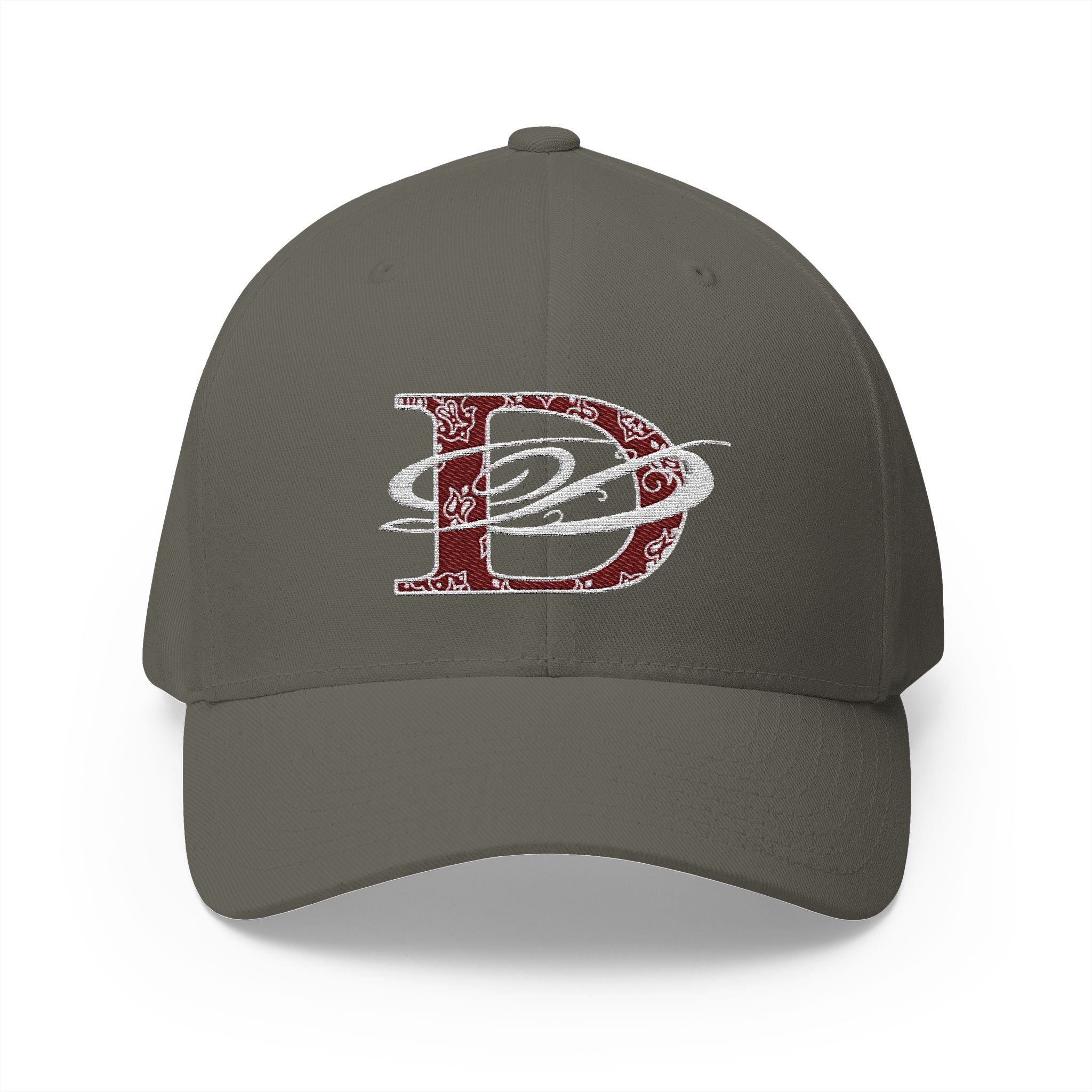 DD Bandana Logo Embroidered Closed Back Stretch Fit Cap