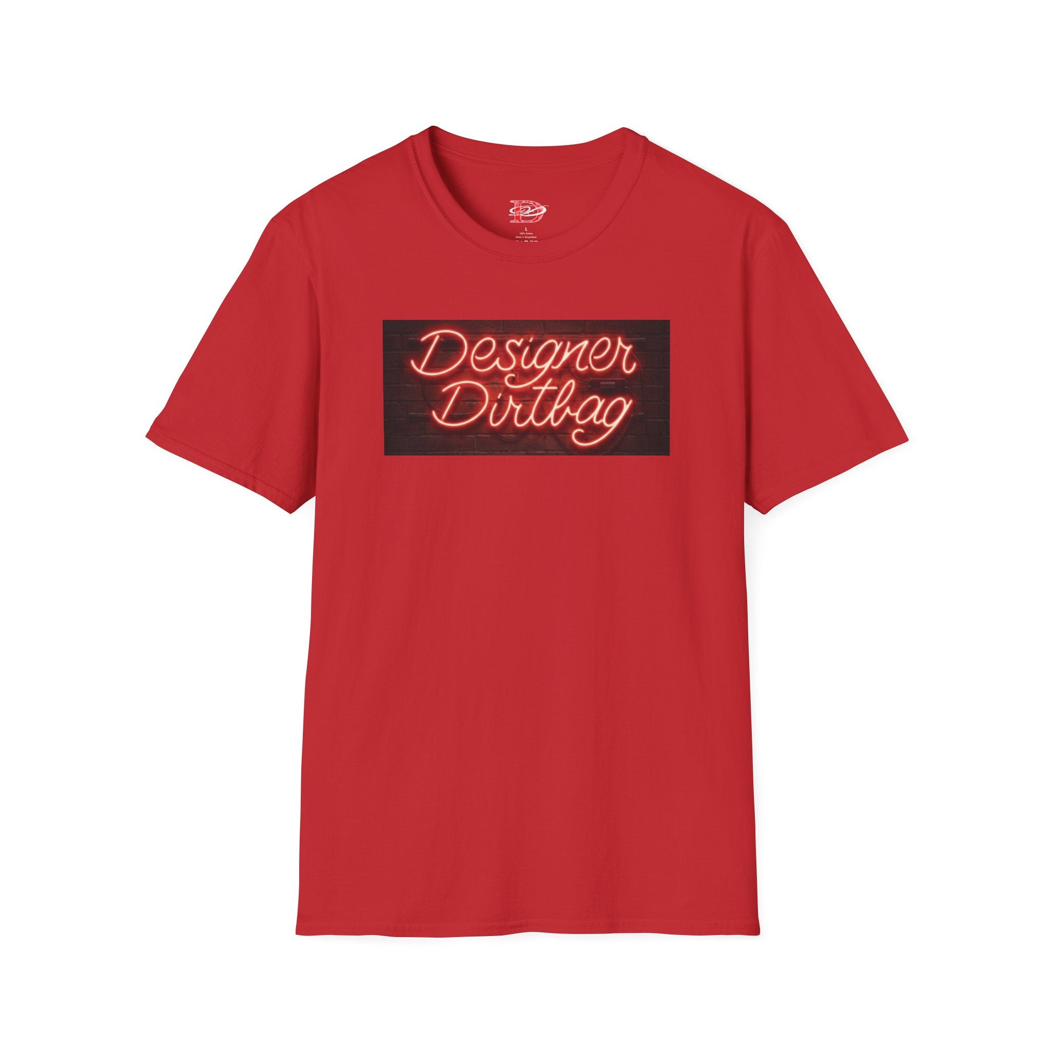 DD Neon Sign Softstyle Unisex T-Shirt