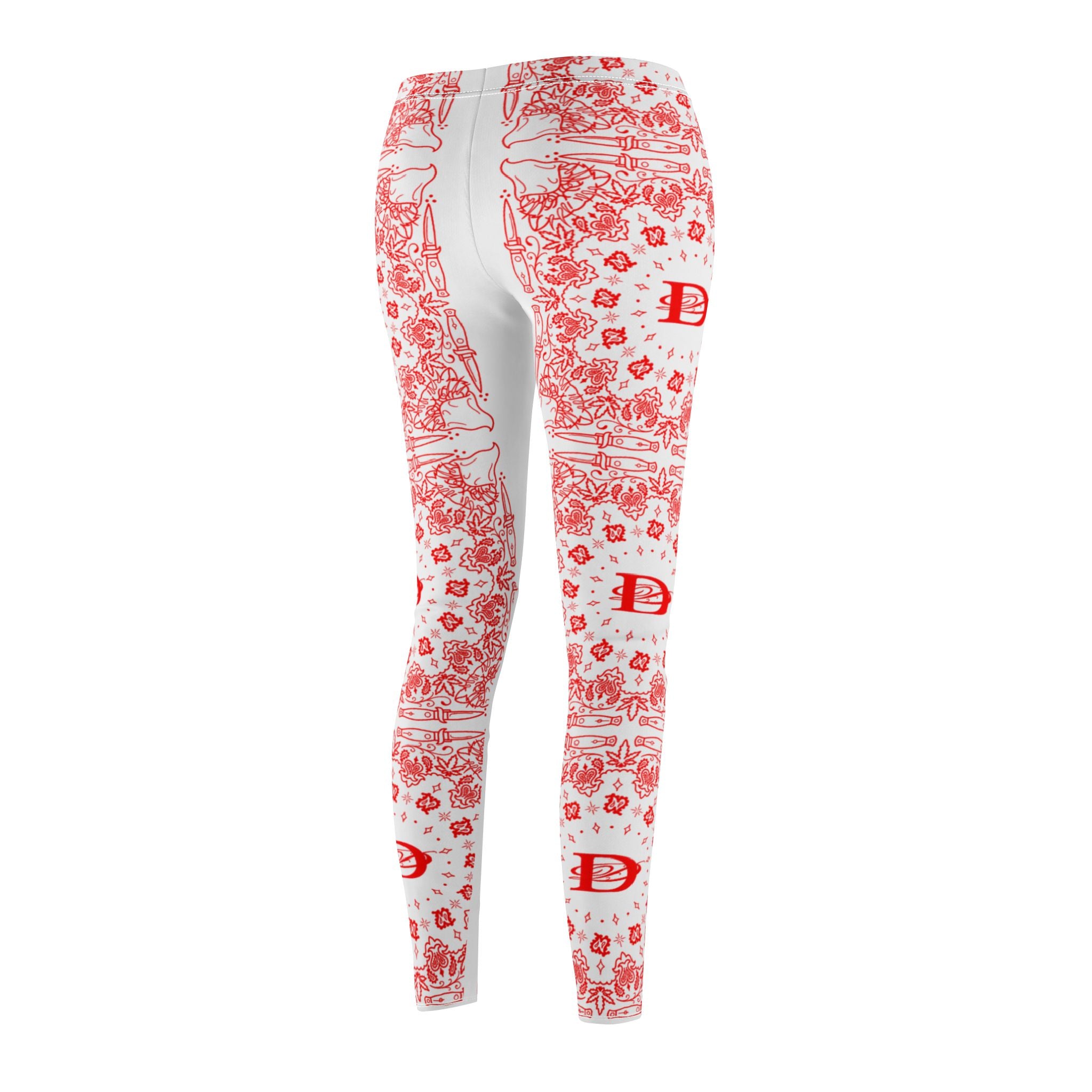 DD Custom Bandana Print Women's Casual Leggings AOP