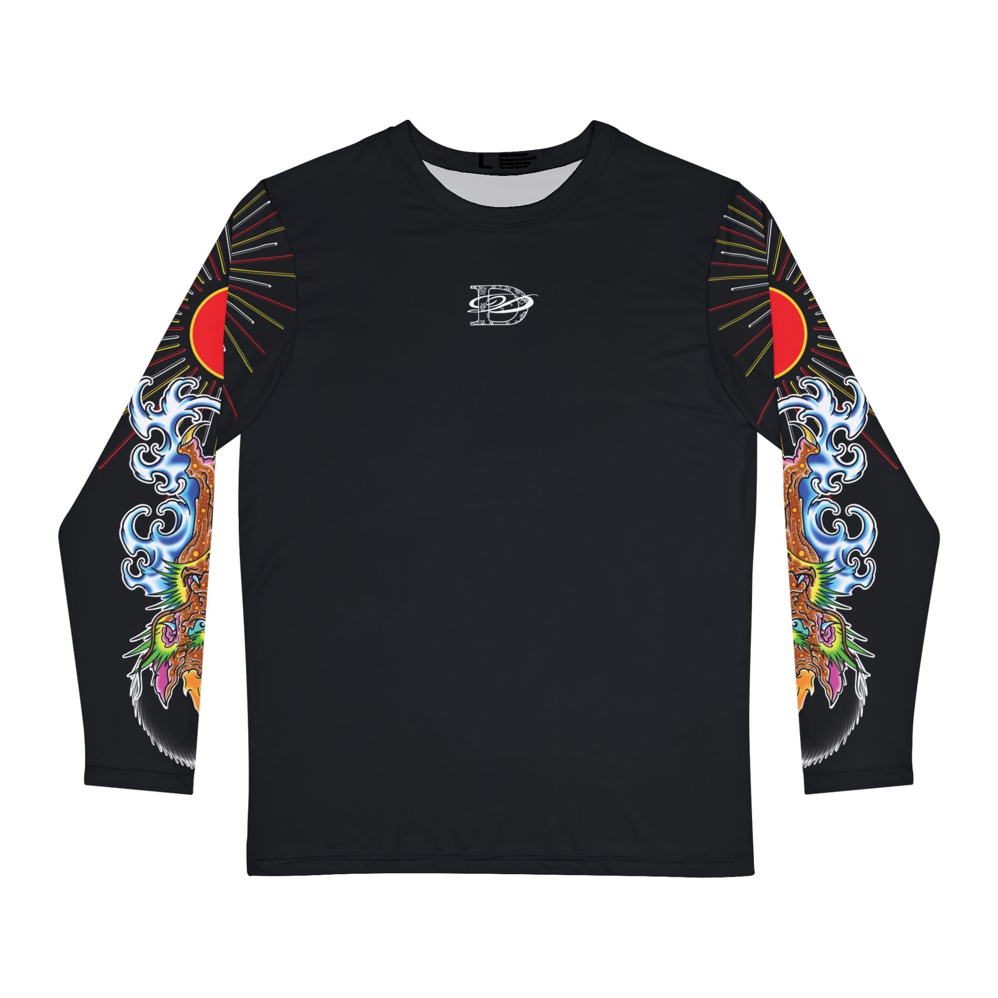 Reaching Dragon Unisex Longsleeve T-Shirt AOP