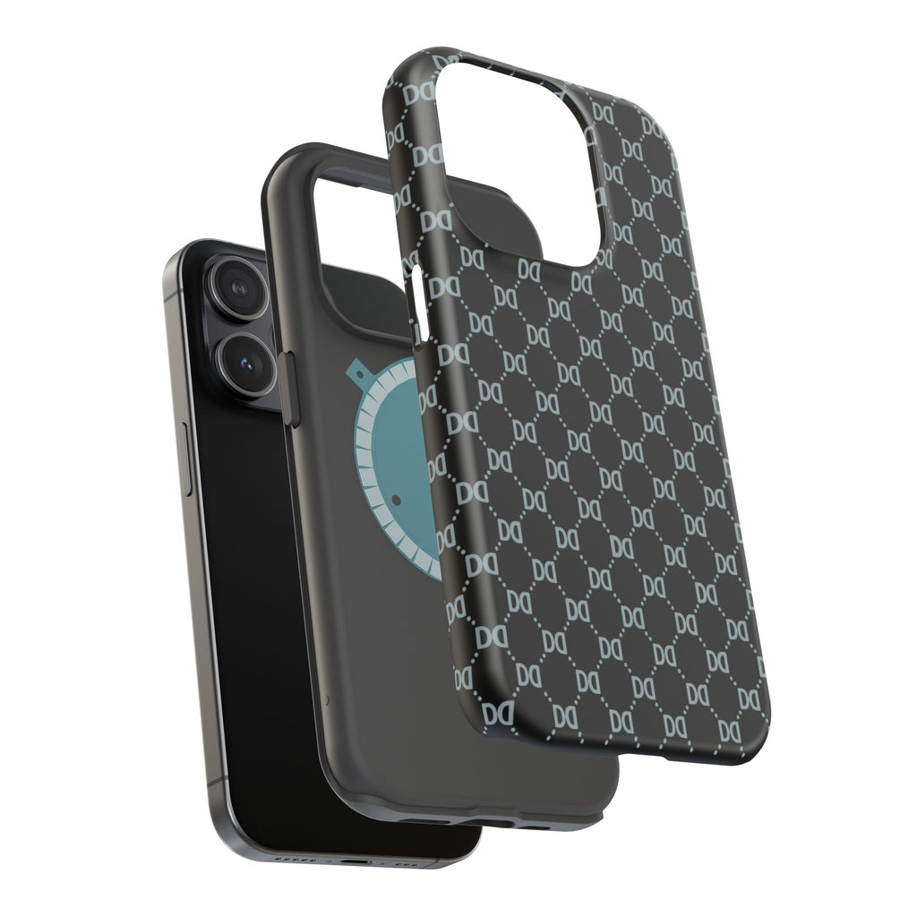 DD Monogram Pattern Magnetic Phone Case