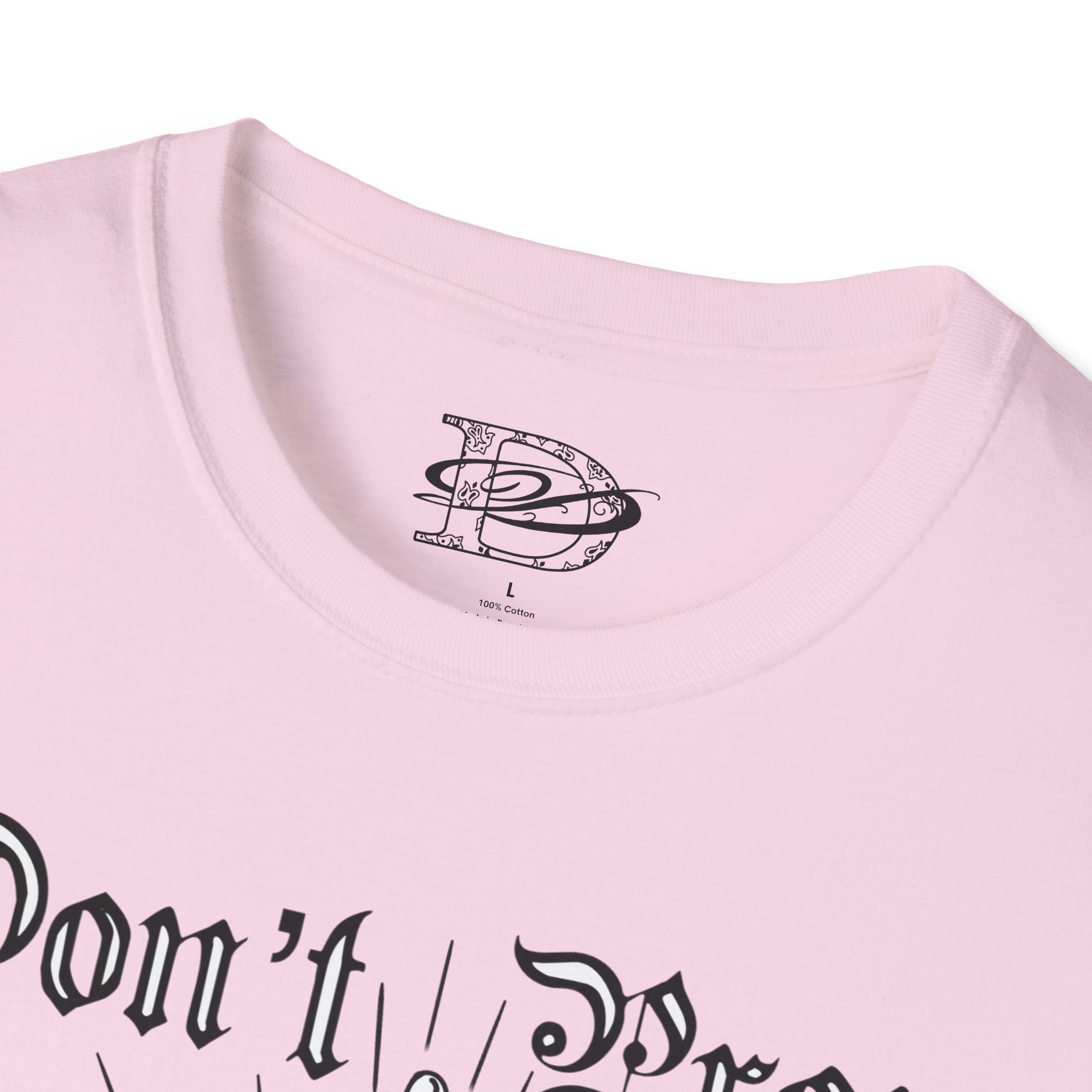 "Don't Pray For Me" Praying Hands Unisex Softstyle T-Shirt