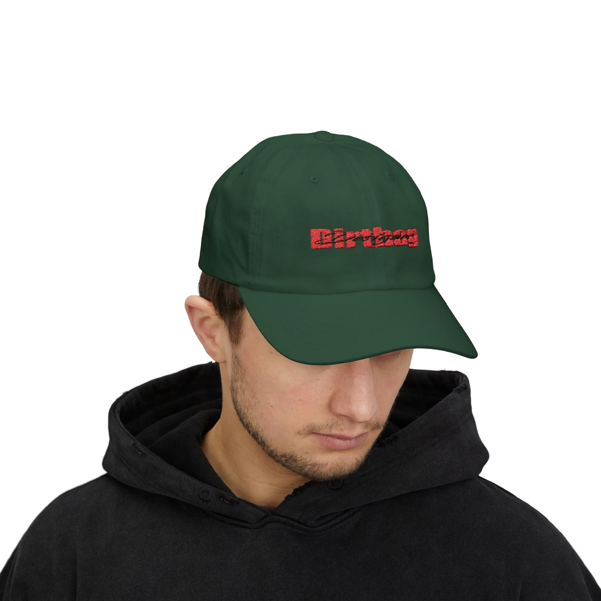 Designer Dirtbag Logo Embroidered Dad Hat