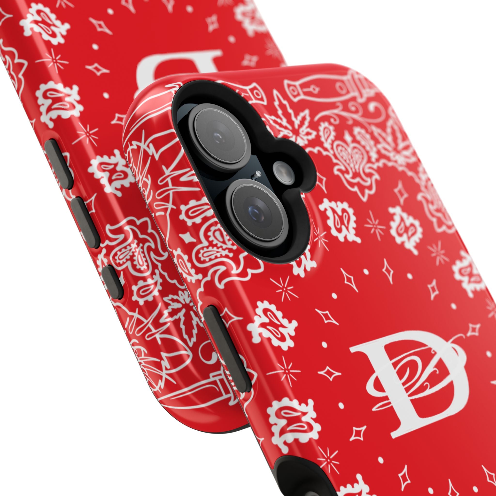 DD Custom Bandana Print Magnetic iPhone Case