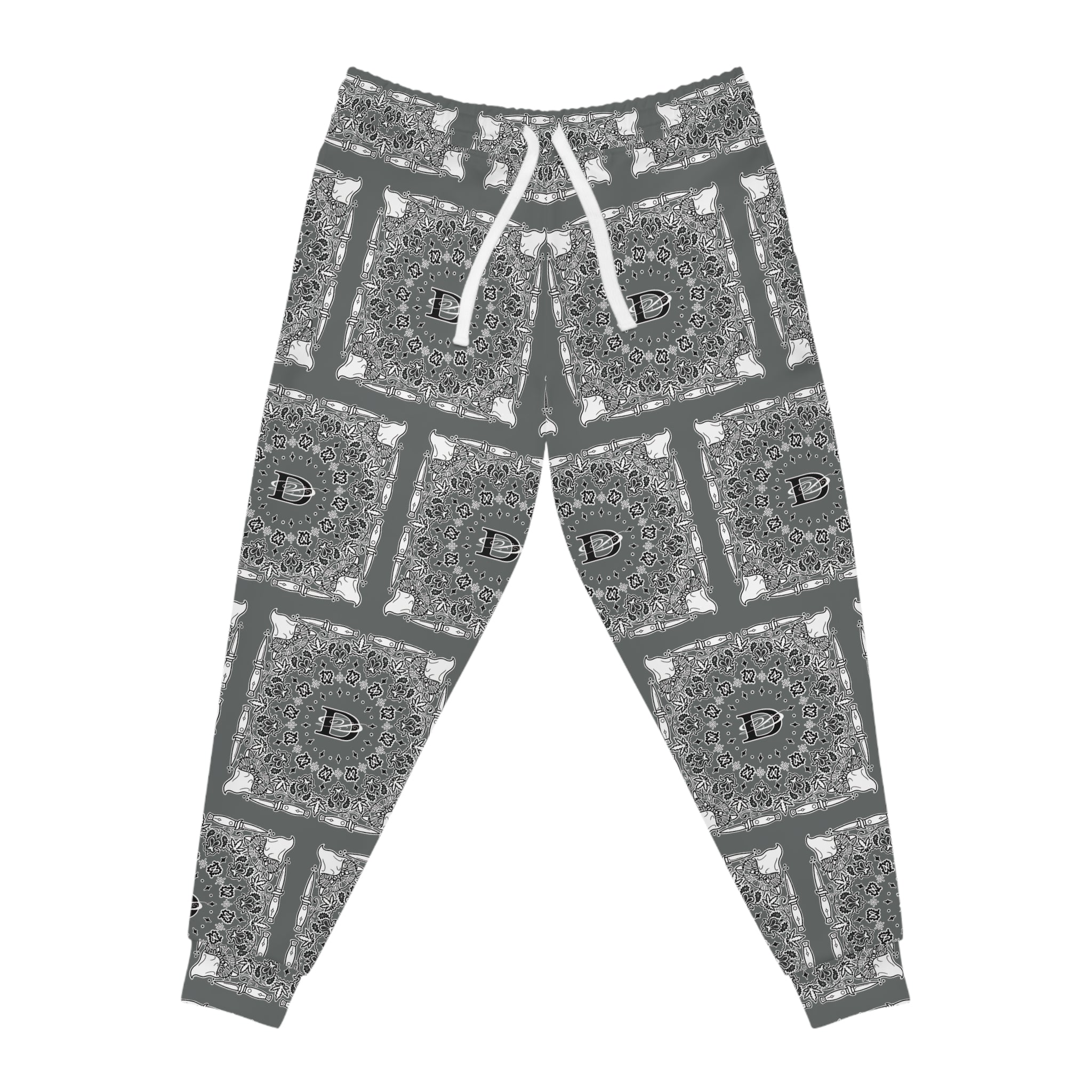 DD Custom Bandana Print Joggers AOP