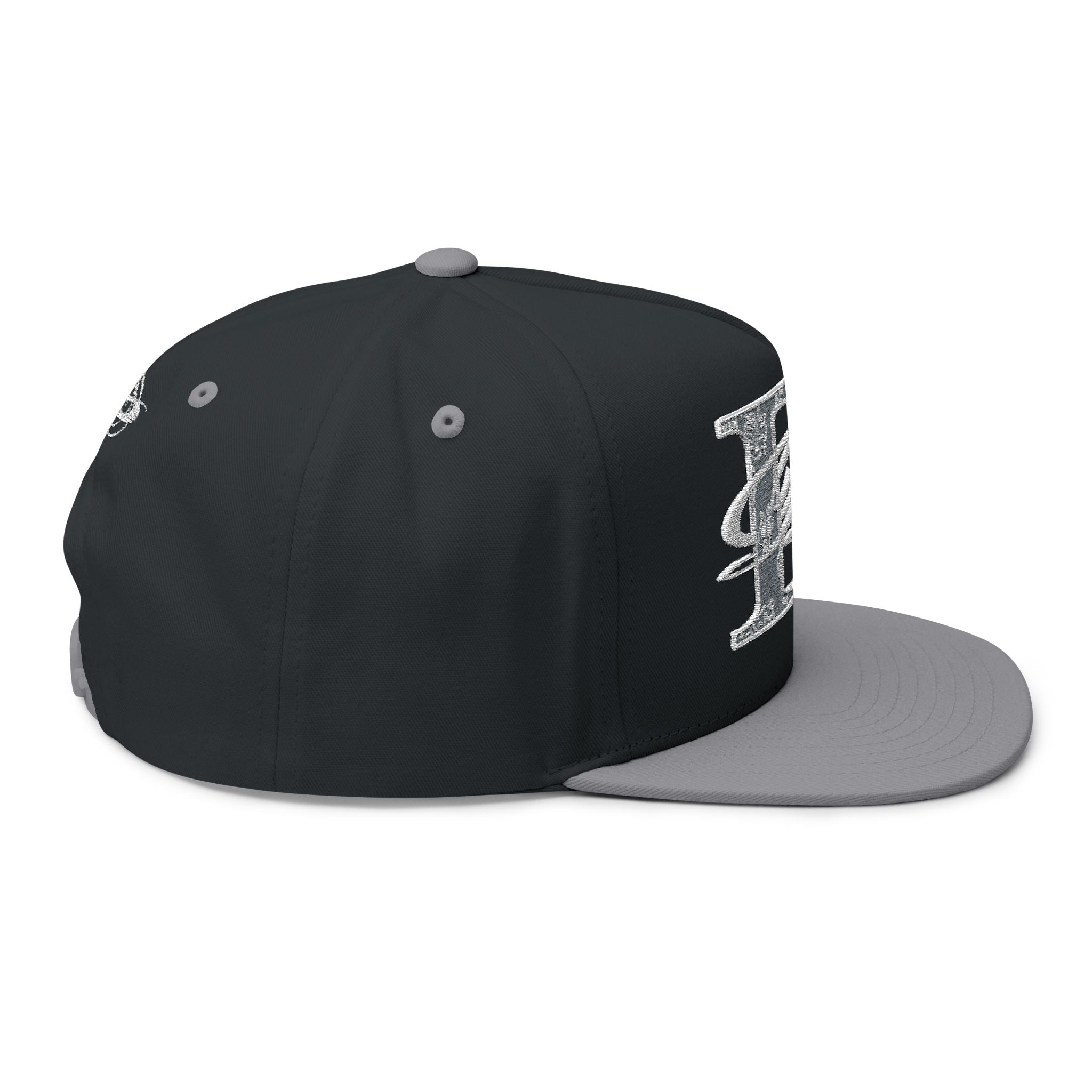 DD Bandana Logo Flat Bill Snapback Cap