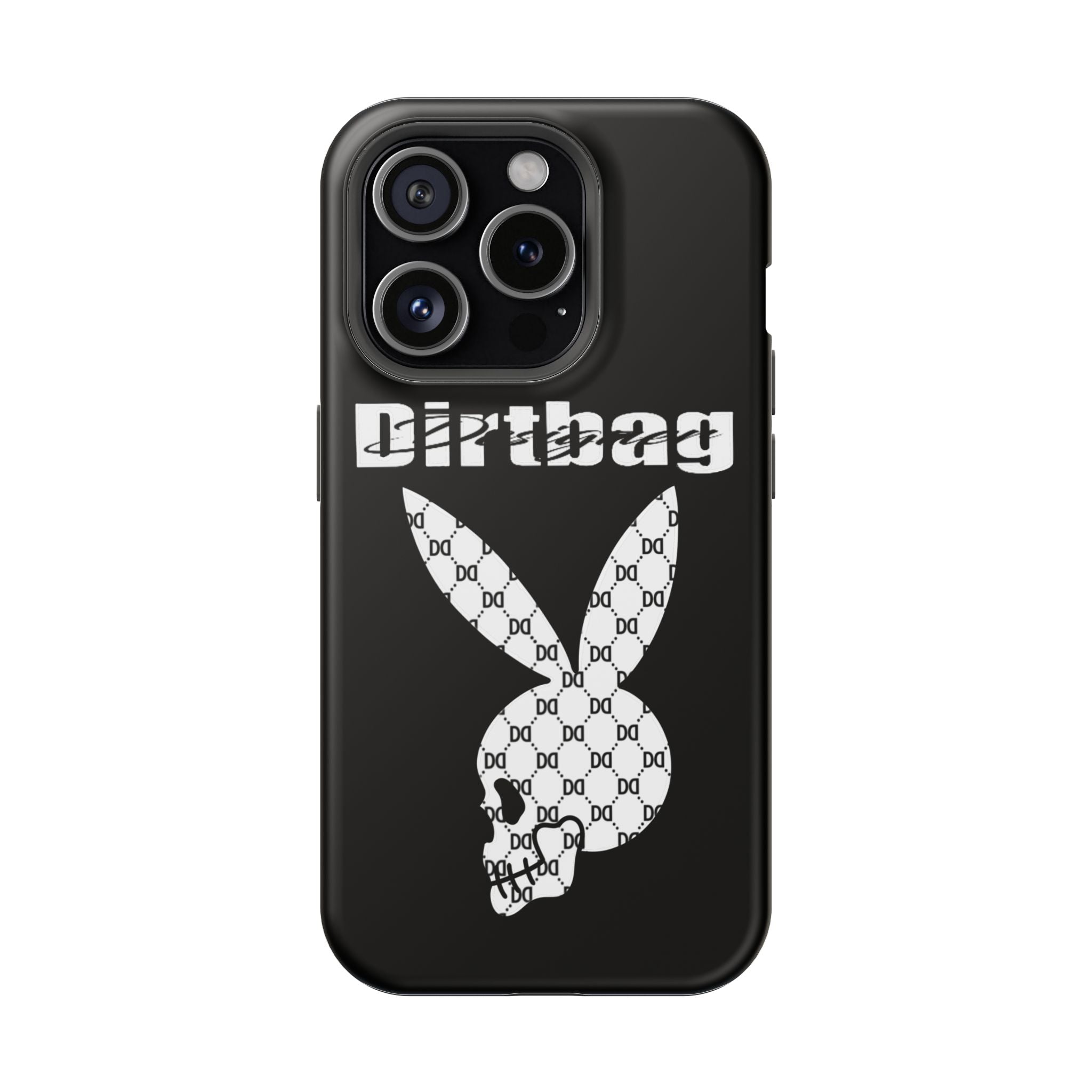 DD Monogram Bunny Skull Magnetic Phone Case