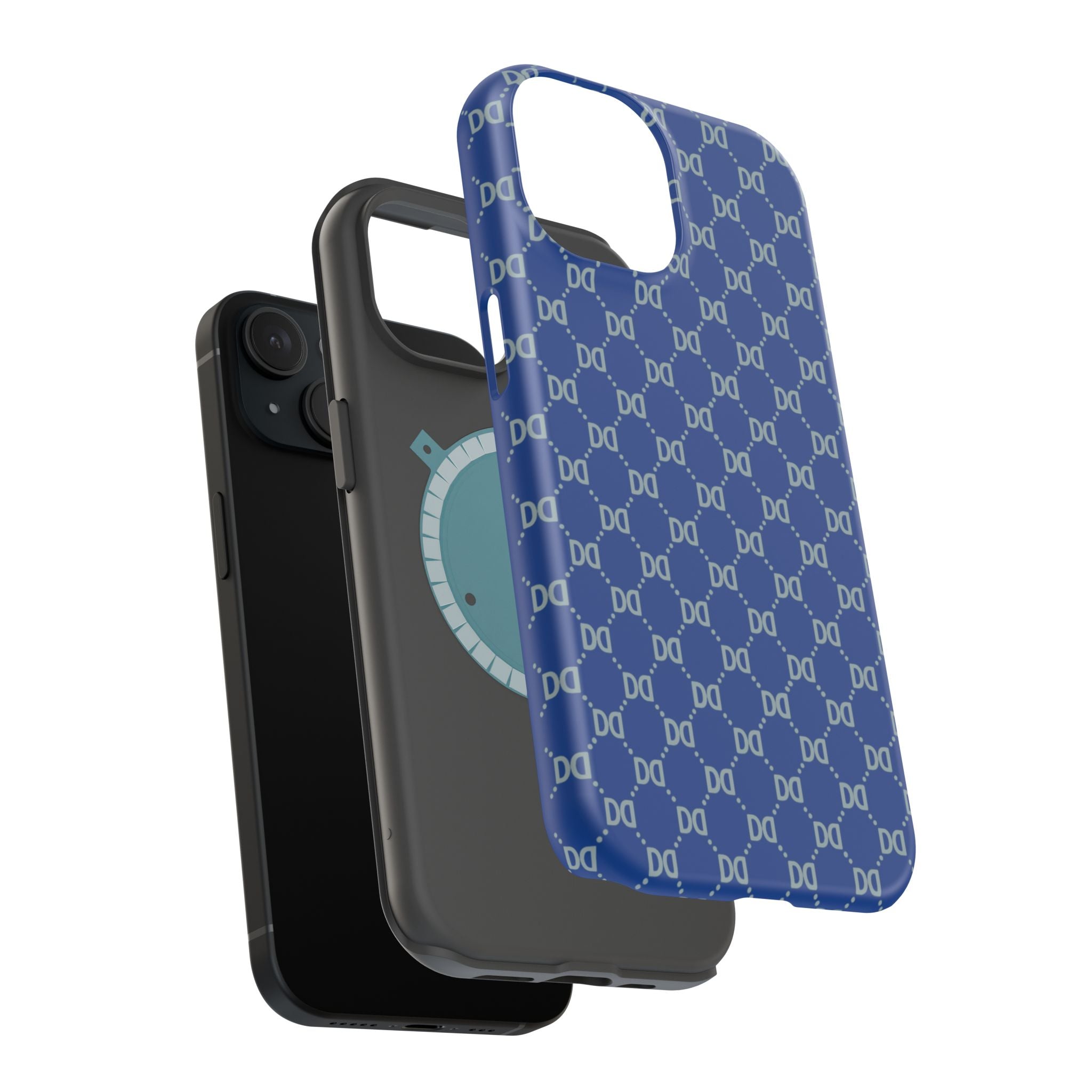 DD Monogram Pattern Magnetic Phone Case