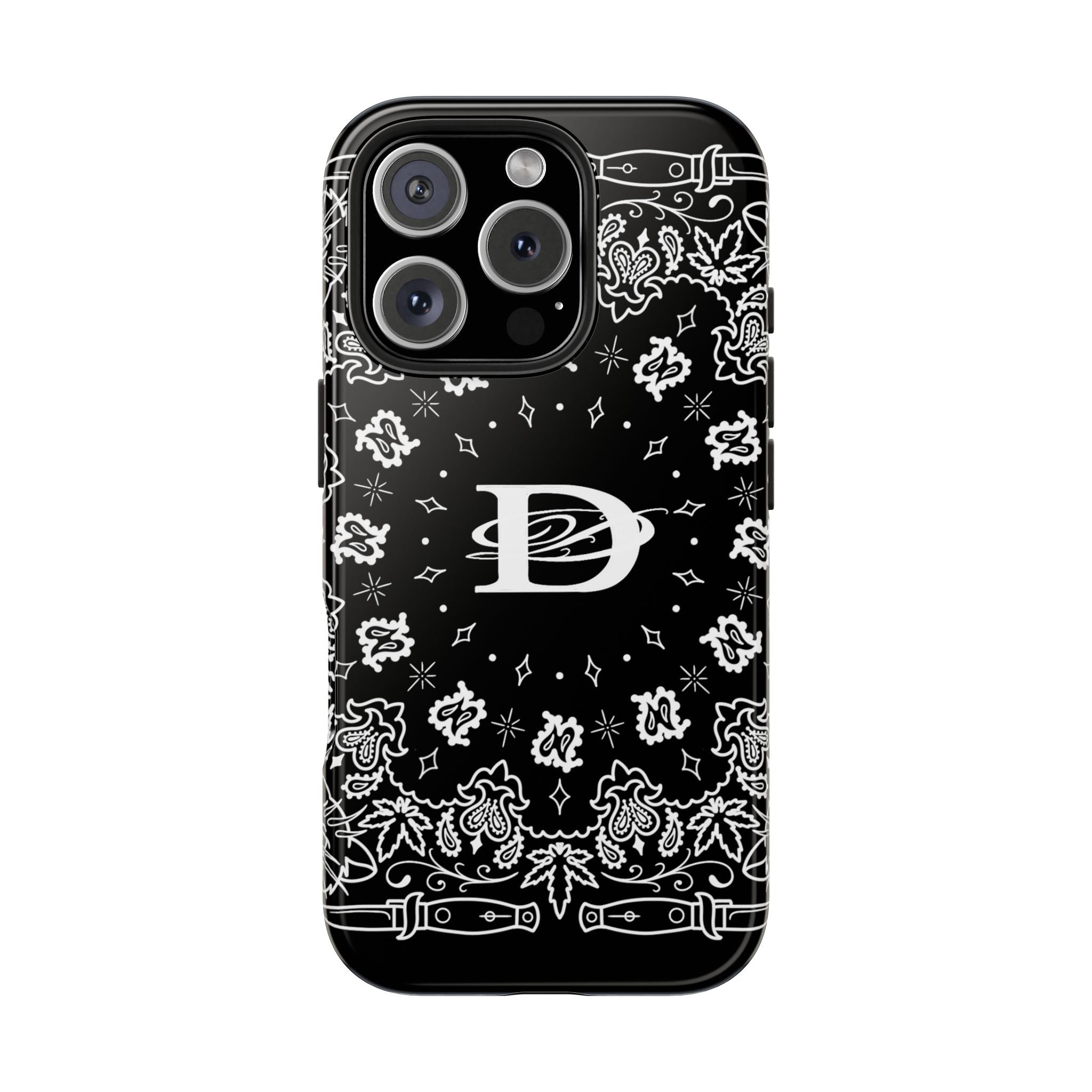 DD Custom Bandana Print Phone Case