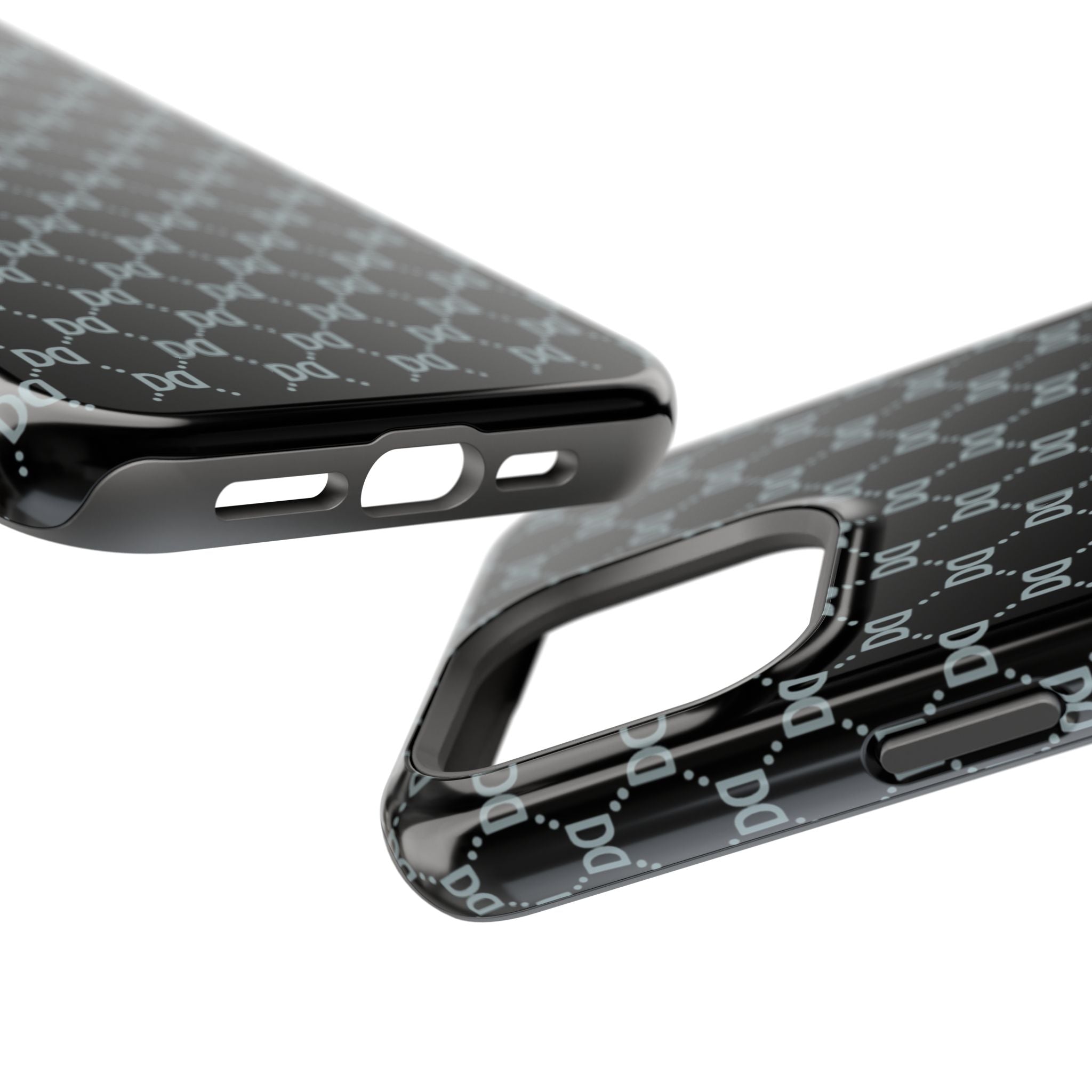 DD Monogram Pattern Magnetic Phone Case