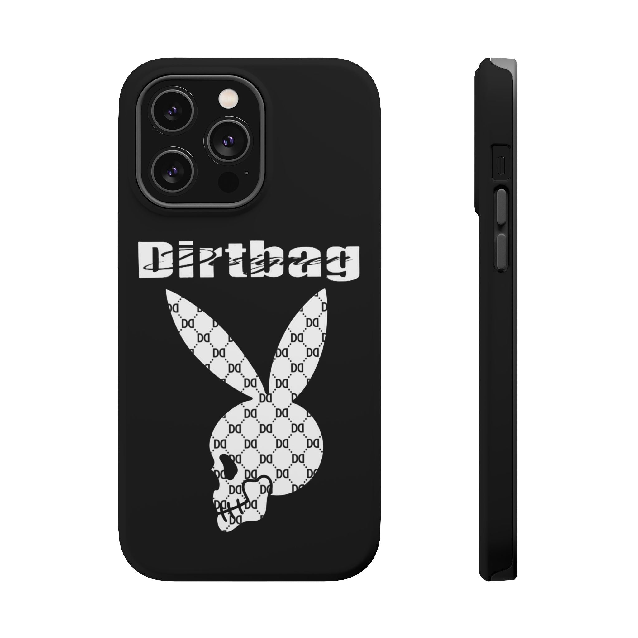 DD Monogram Bunny Skull Magnetic Phone Case