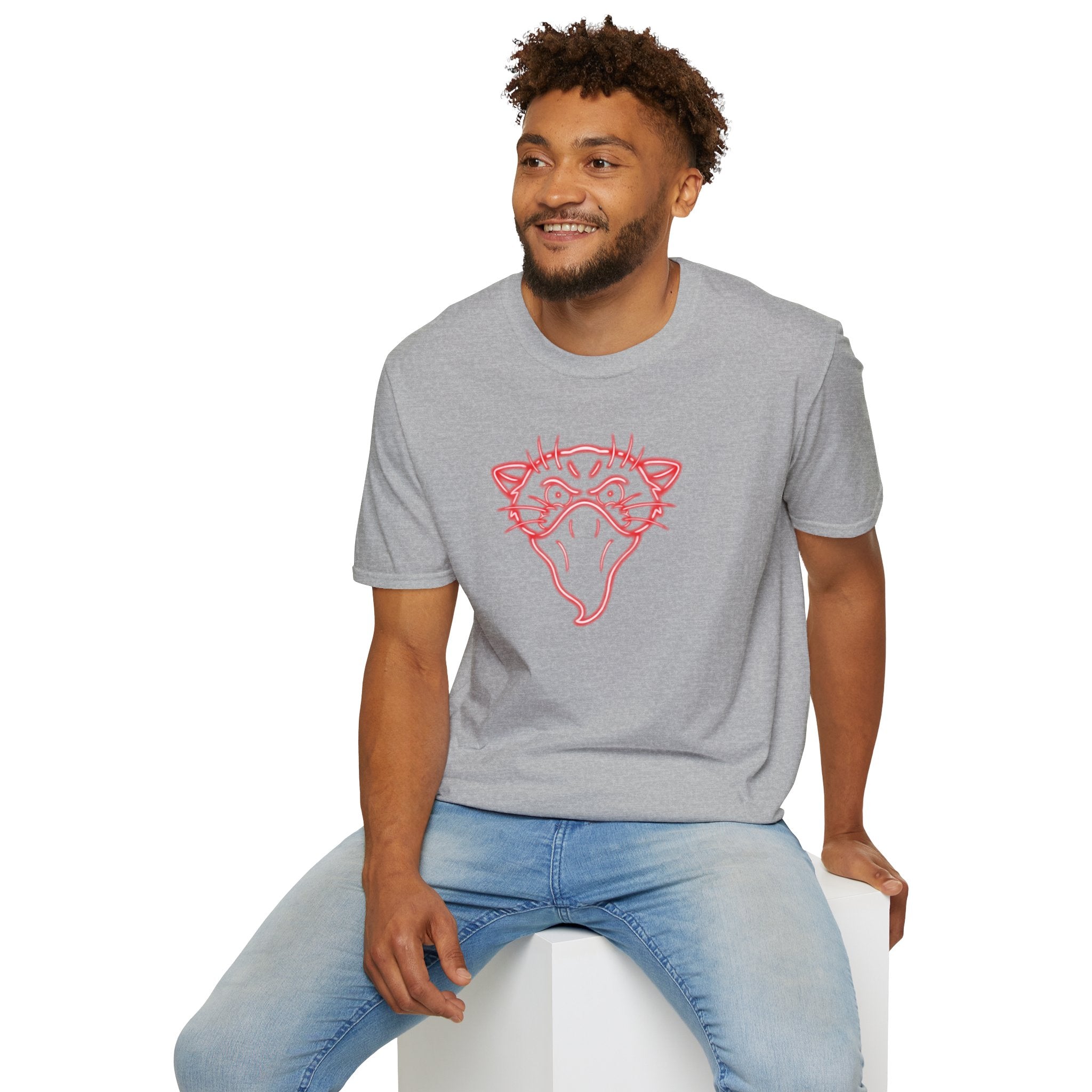 Neon Bandito Panther Softstyle Unisex T-Shirt
