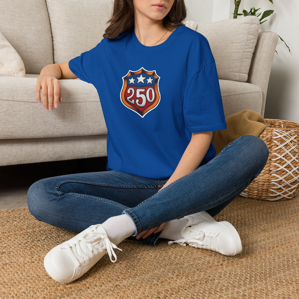250th Anniversery Shield Tattoo Unisex Softstyle T-Shirt