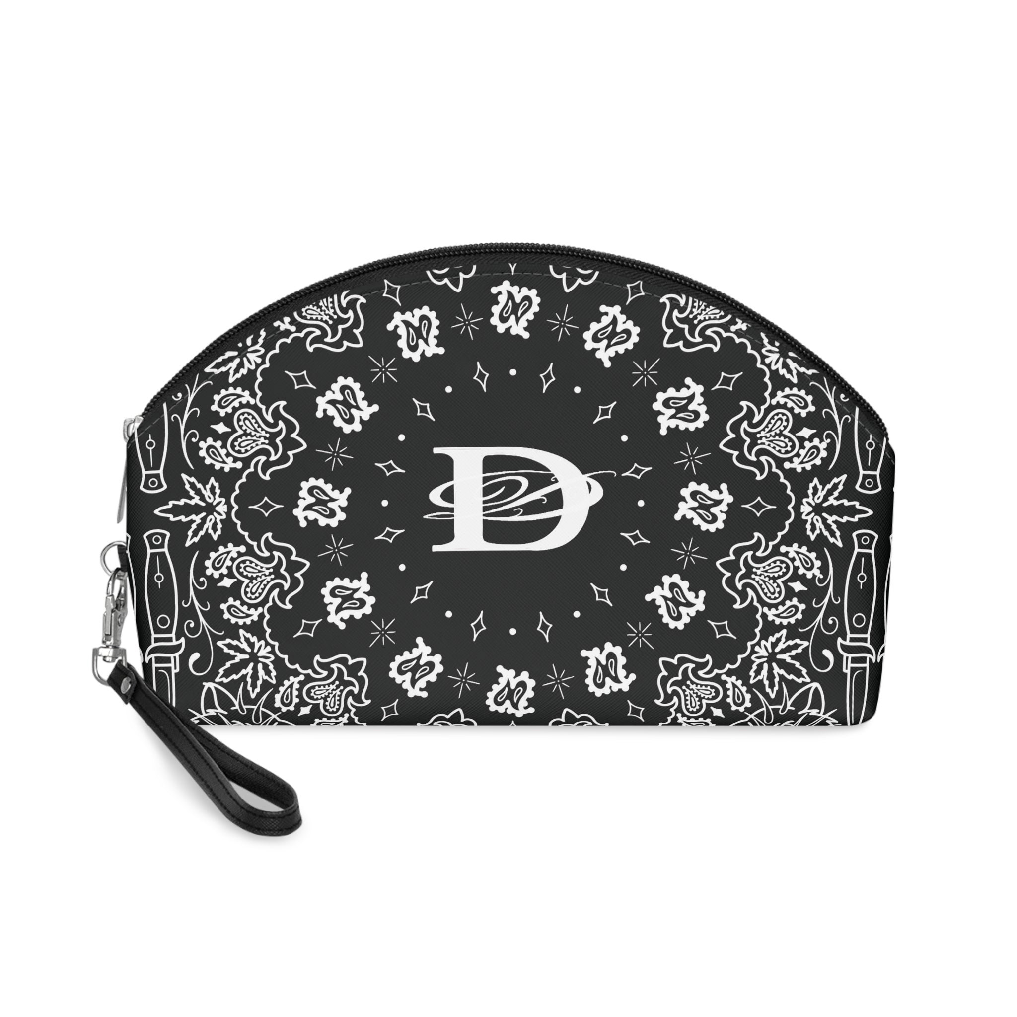 DD Custom Bandana Print Makeup Bag AOP