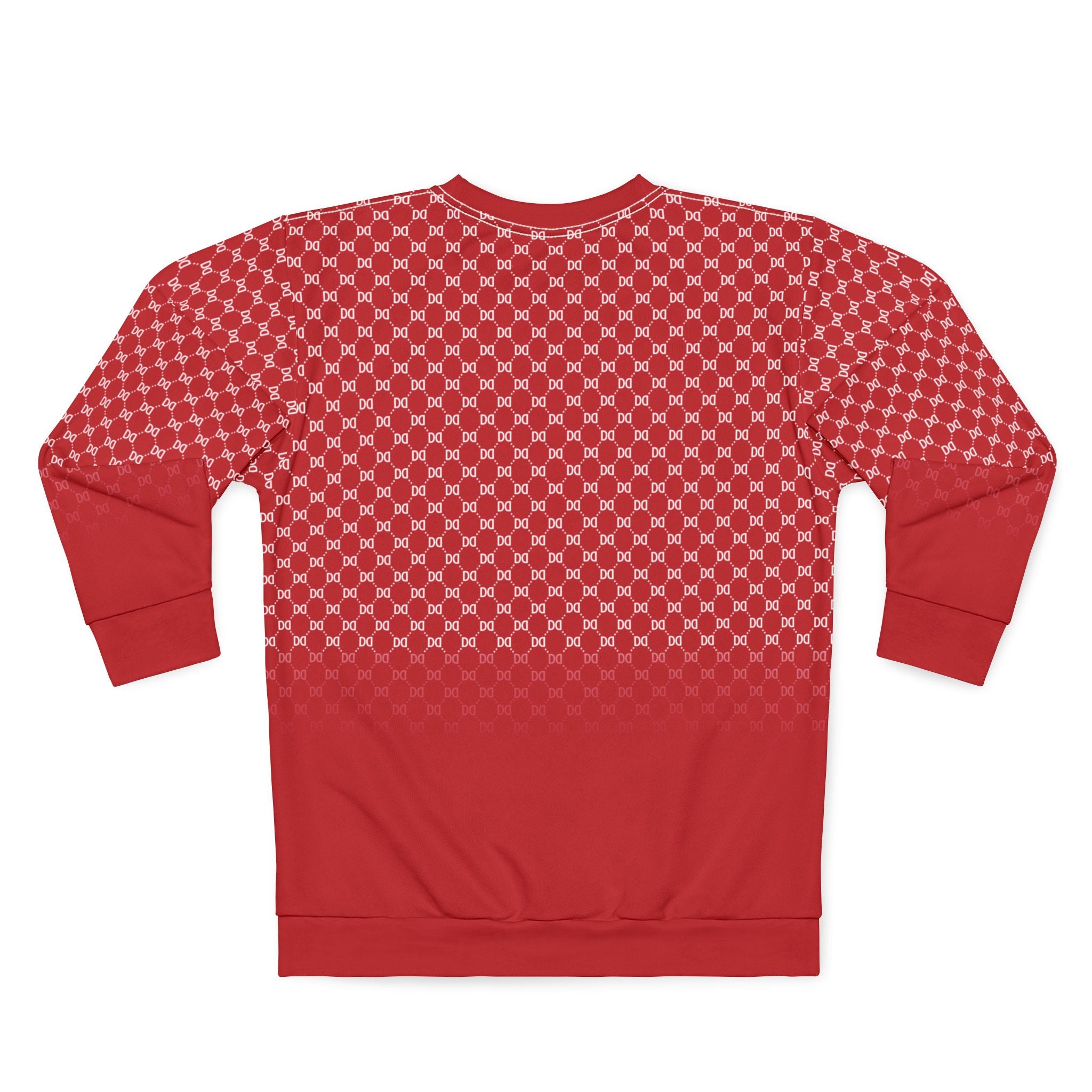 DD Fading Custom Monogram Pattern Unisex Sweatshirt AOP