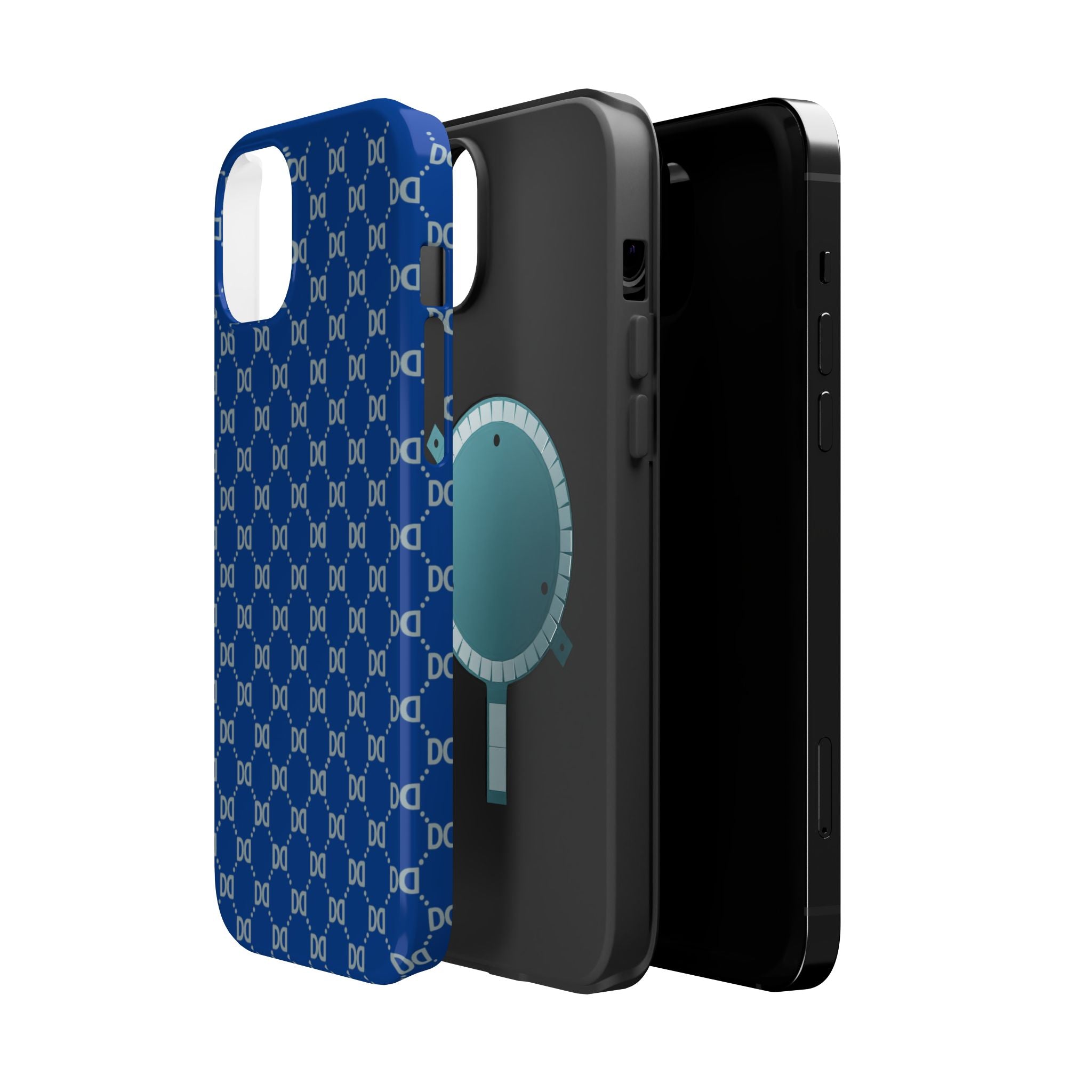DD Monogram Pattern Magnetic Phone Case