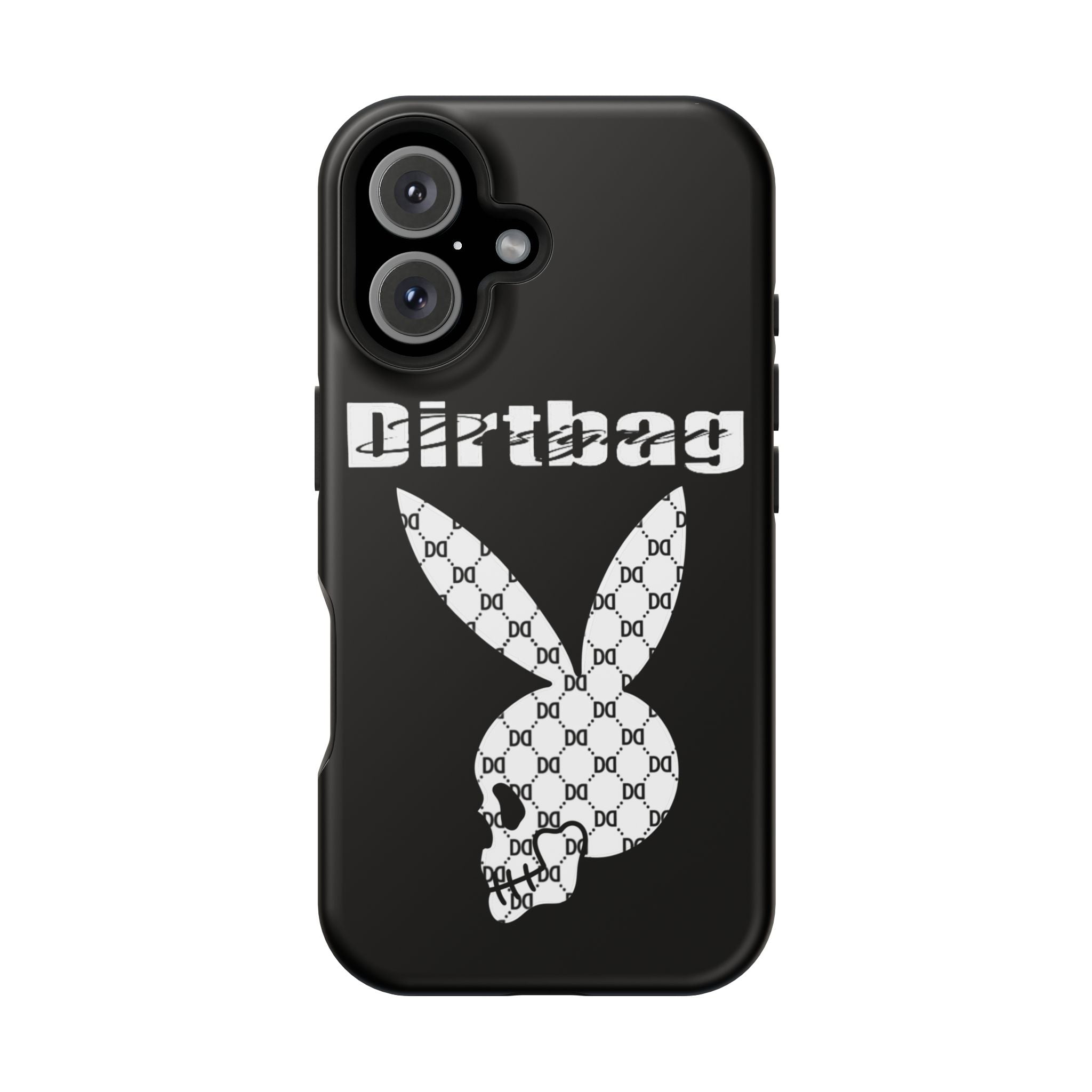 DD Monogram Bunny Skull Magnetic Phone Case