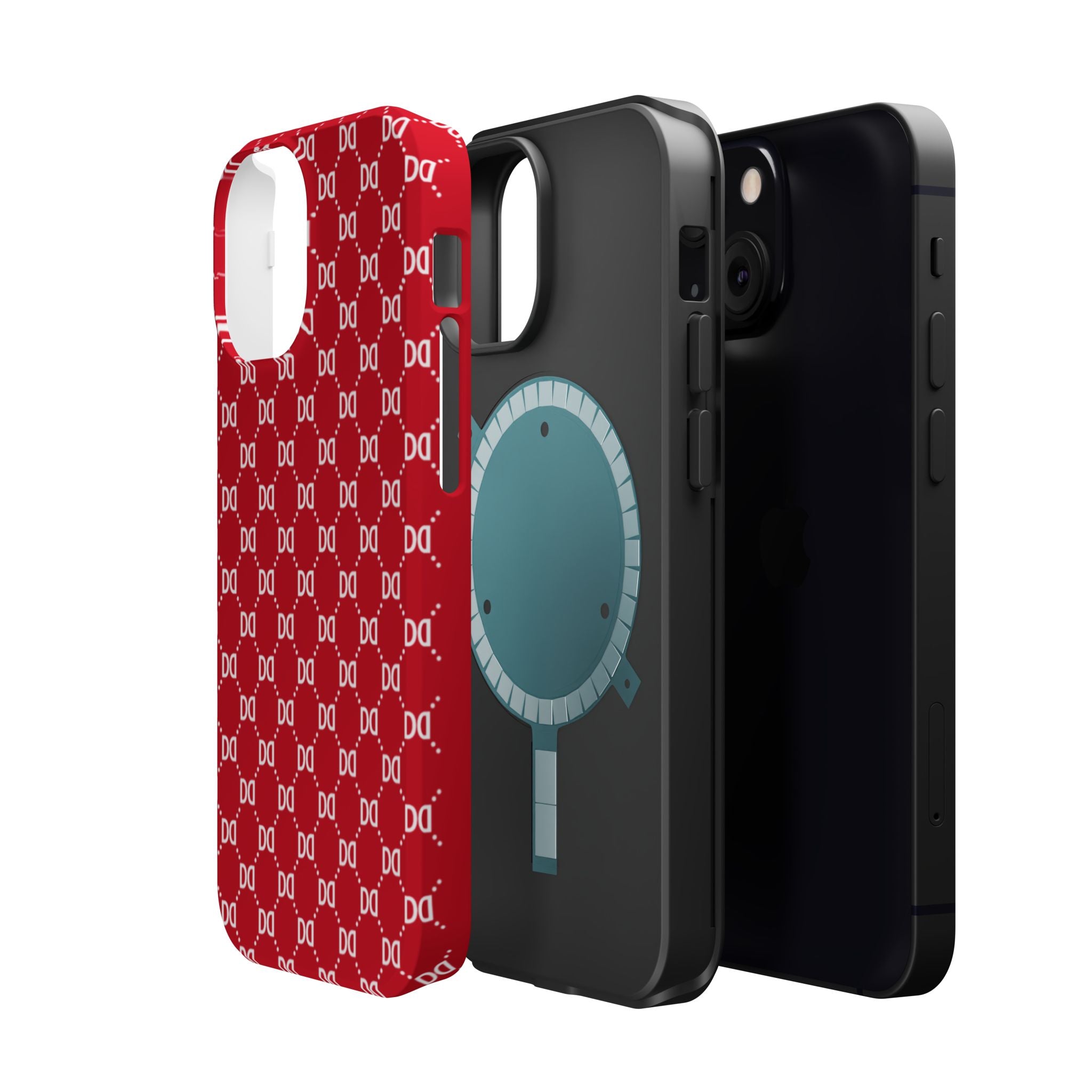 DD Monogram Pattern Magnetic Phone Case