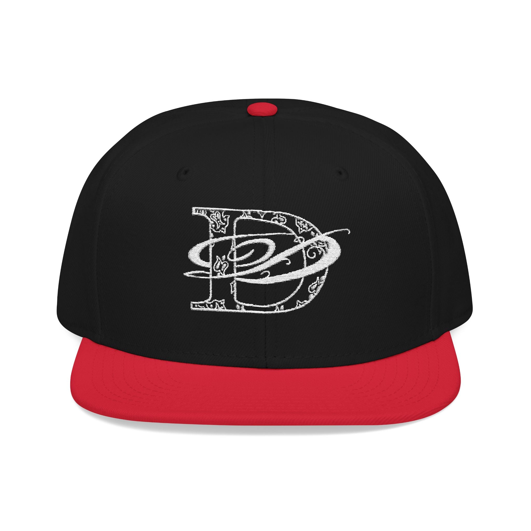 DD Bandana Print Embroidered Flat Billed Snapback Cap | Streetwear, Urban Fashion, Tattoo, Bandana, Designer