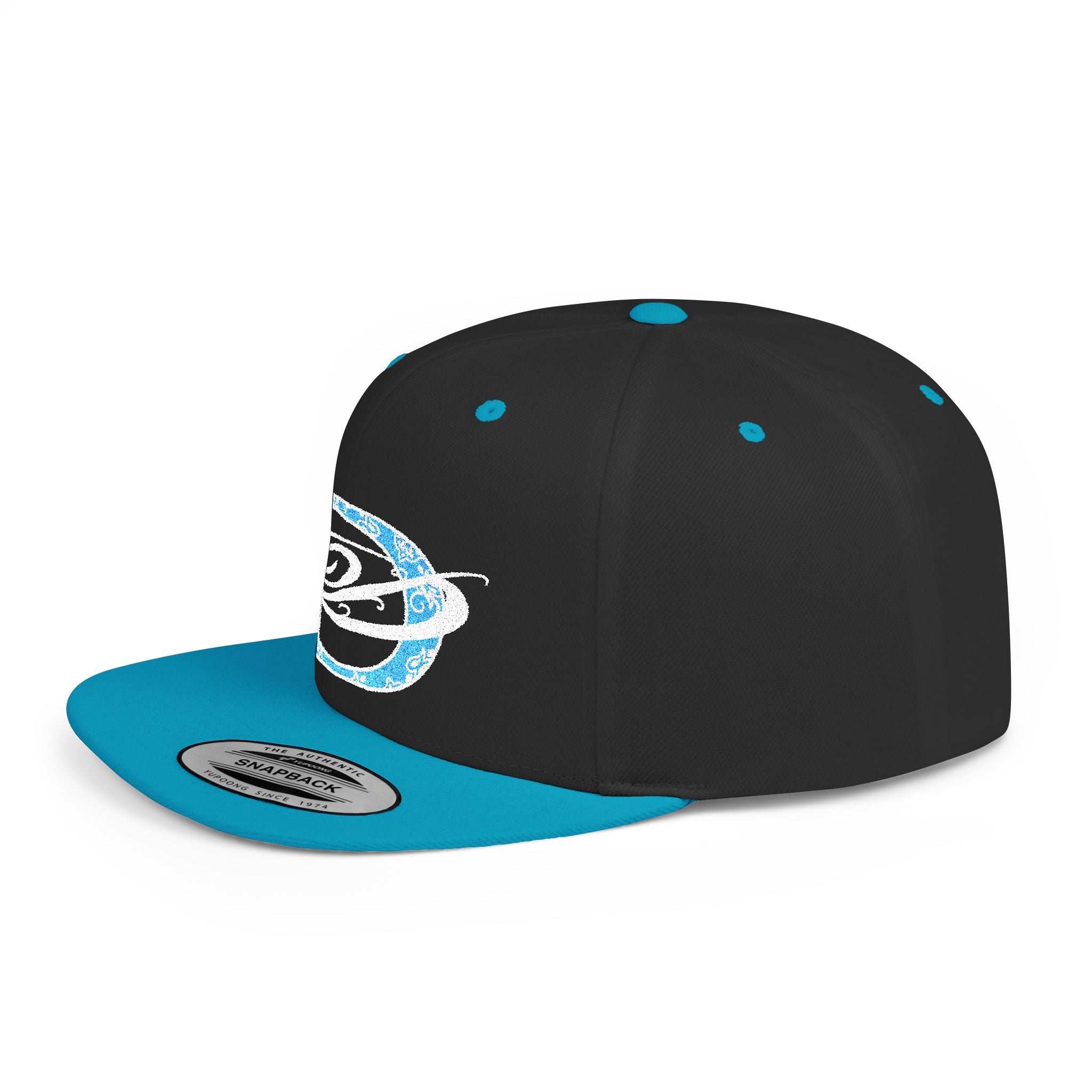 DD Bandana Logo Flat Bill Snapback Cap
