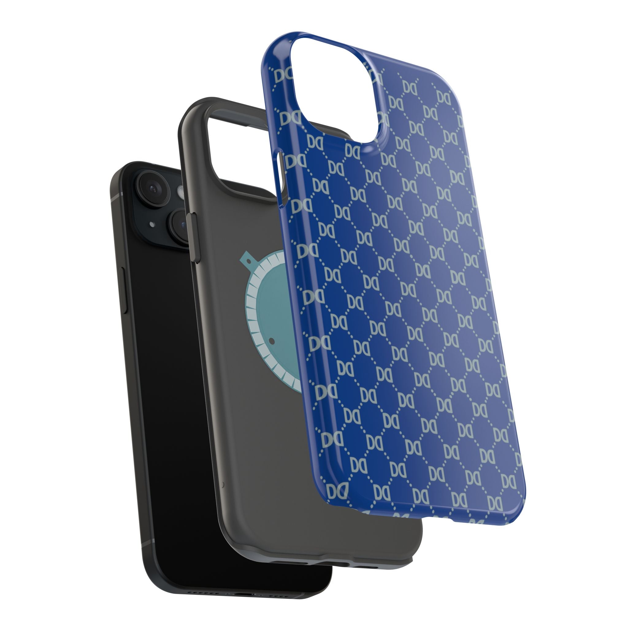 DD Monogram Pattern Magnetic Phone Case