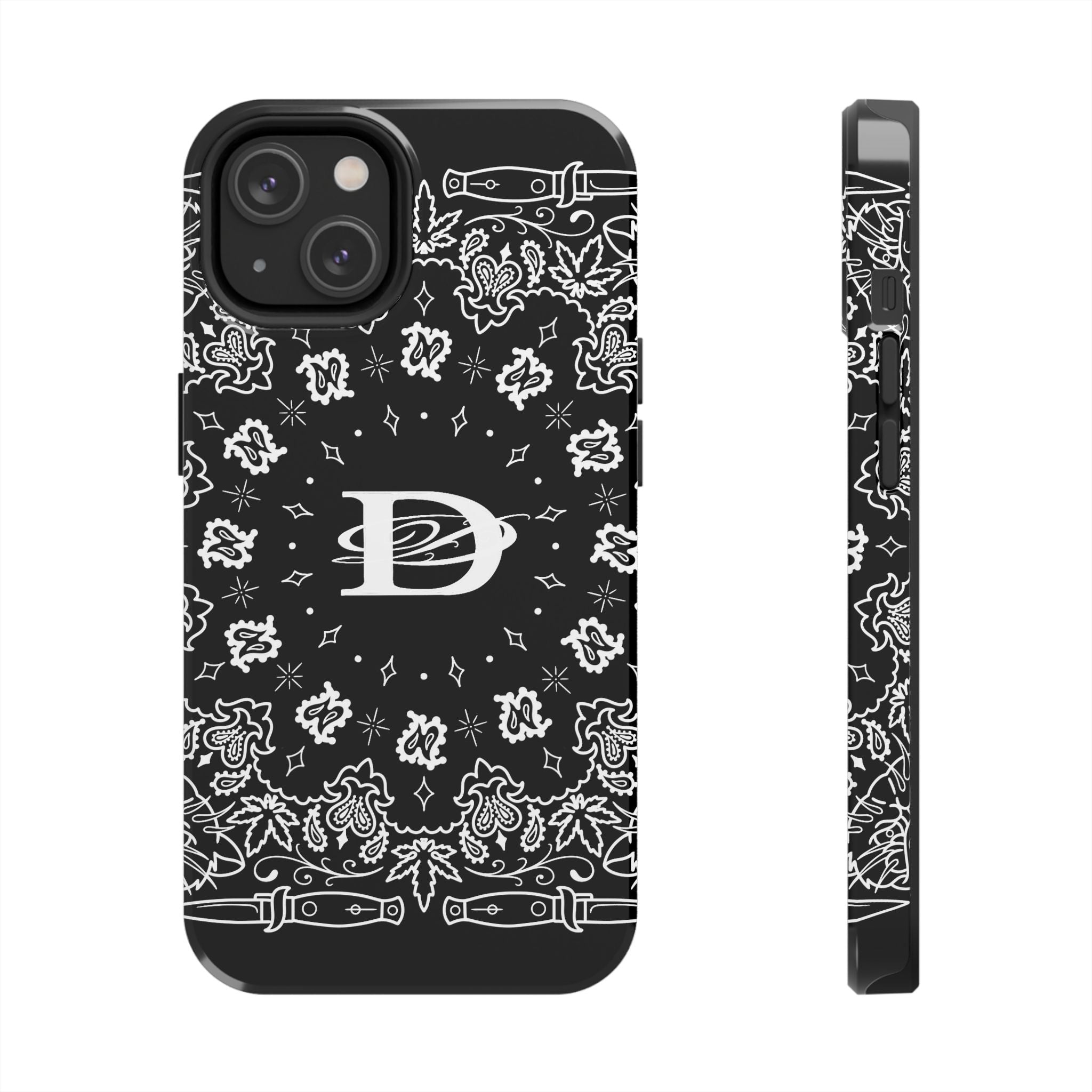 DD Custom Bandana Print Phone Case