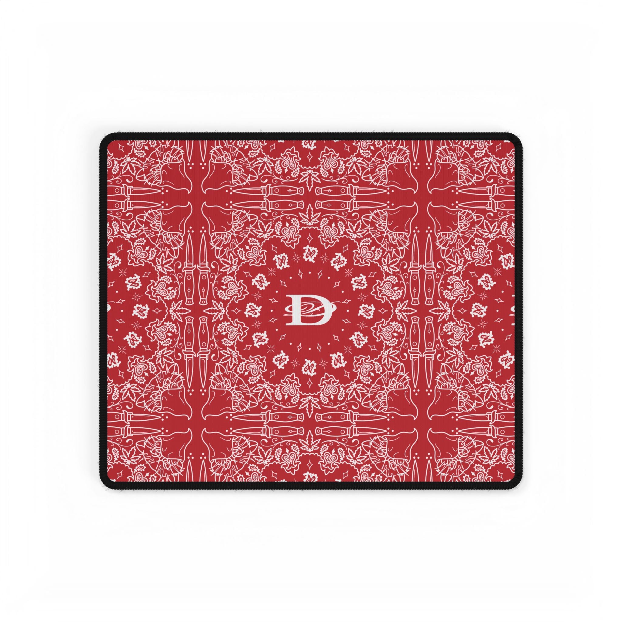 DD Custom Bandana Print Large Desk Mat Mouse Pad AOP