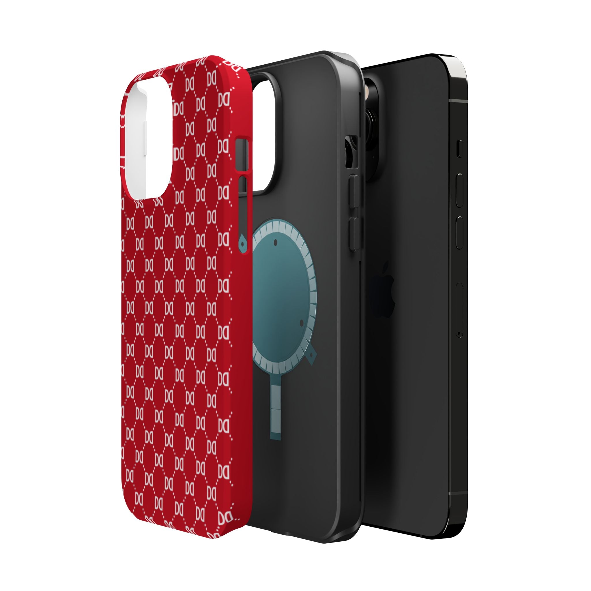 DD Monogram Pattern Magnetic Phone Case