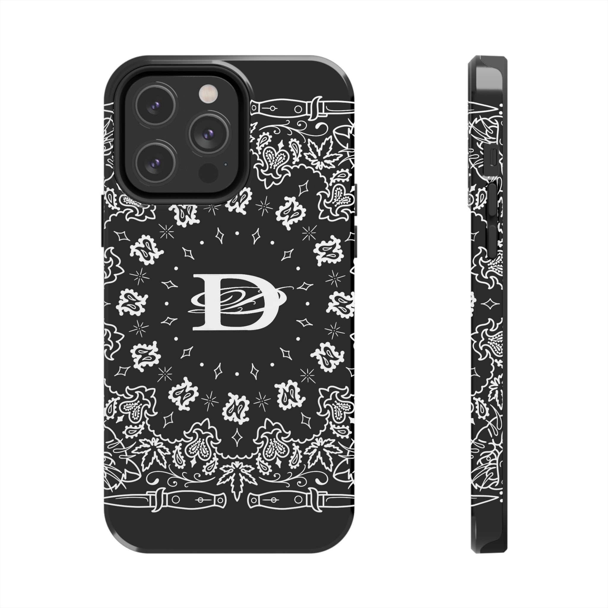 DD Custom Bandana Print Phone Case
