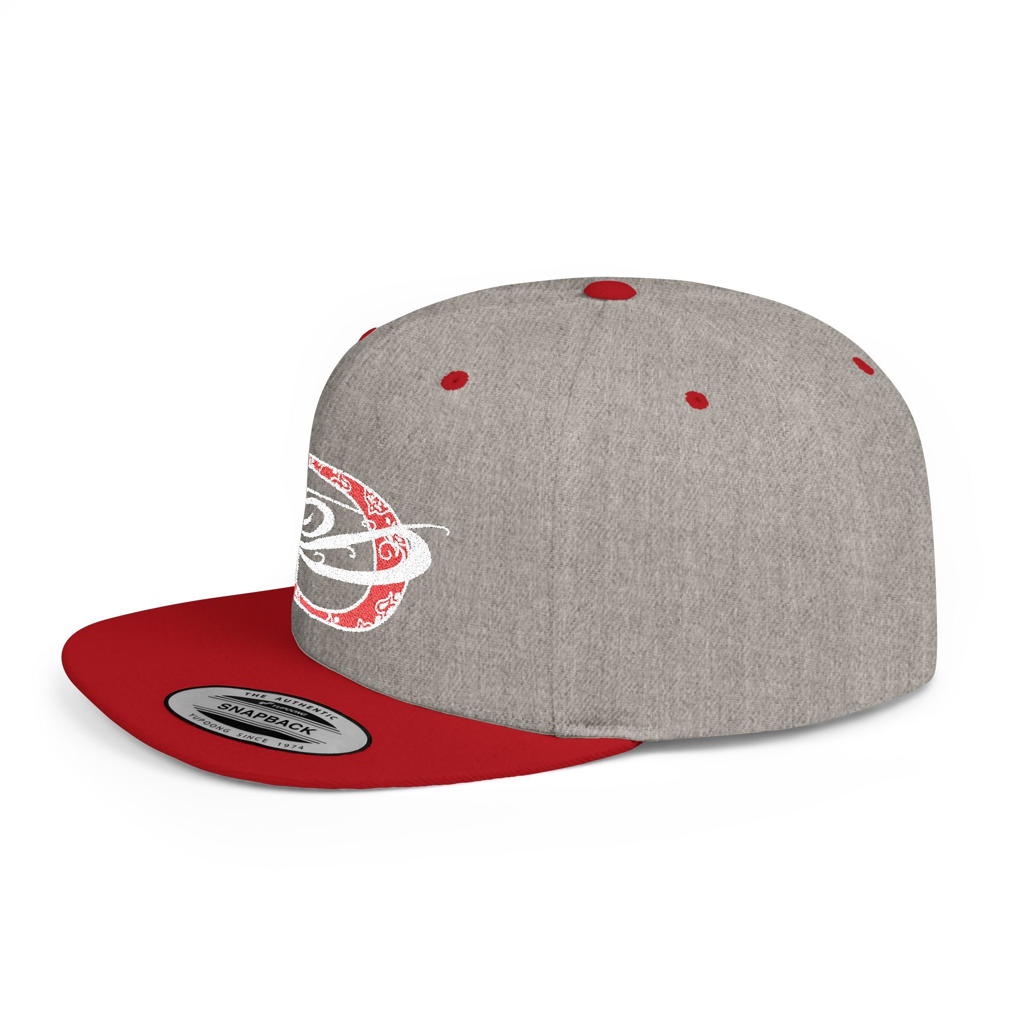 DD Bandana Logo Flat Bill Snapback Cap