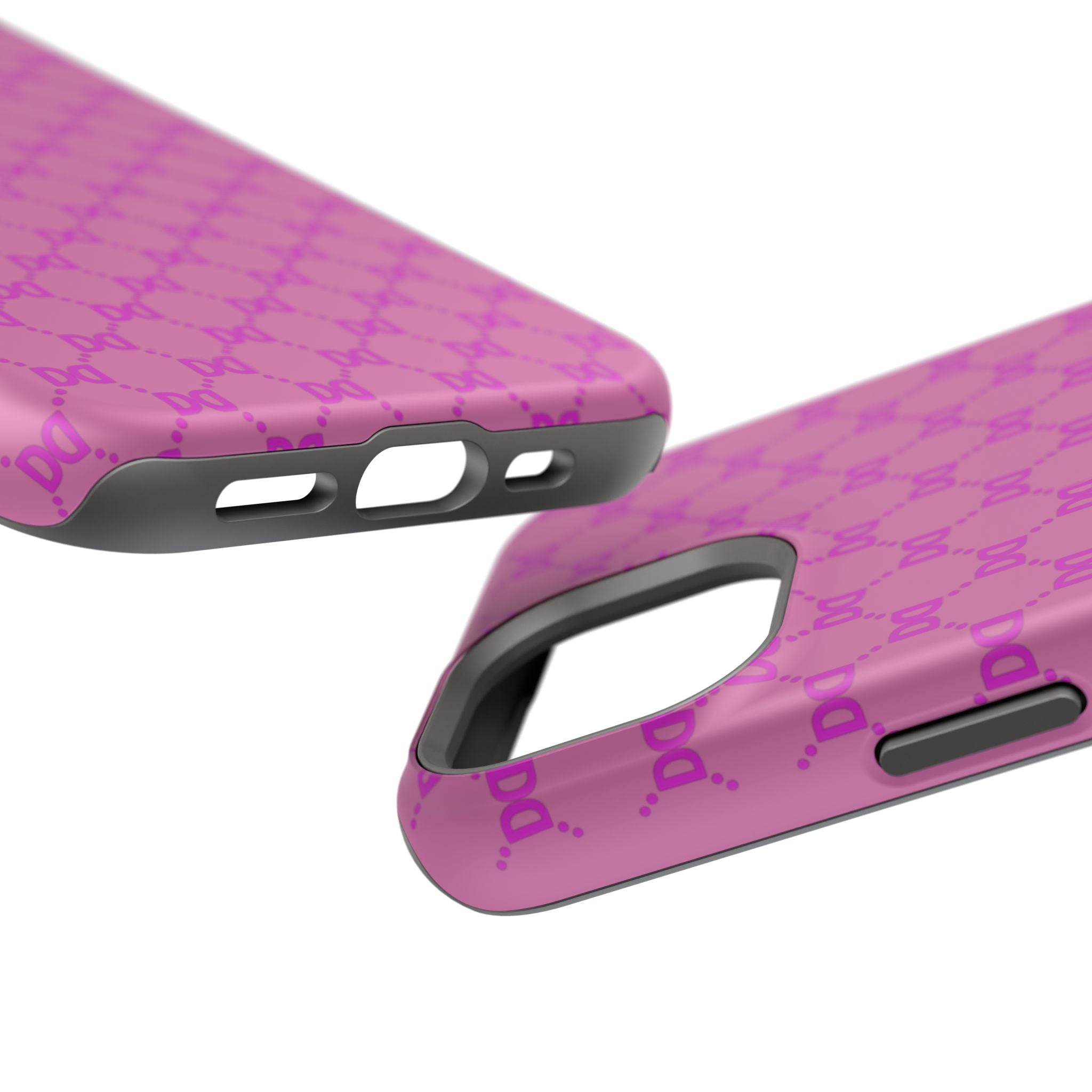 DD Monogram Pattern Magnetic Phone Case