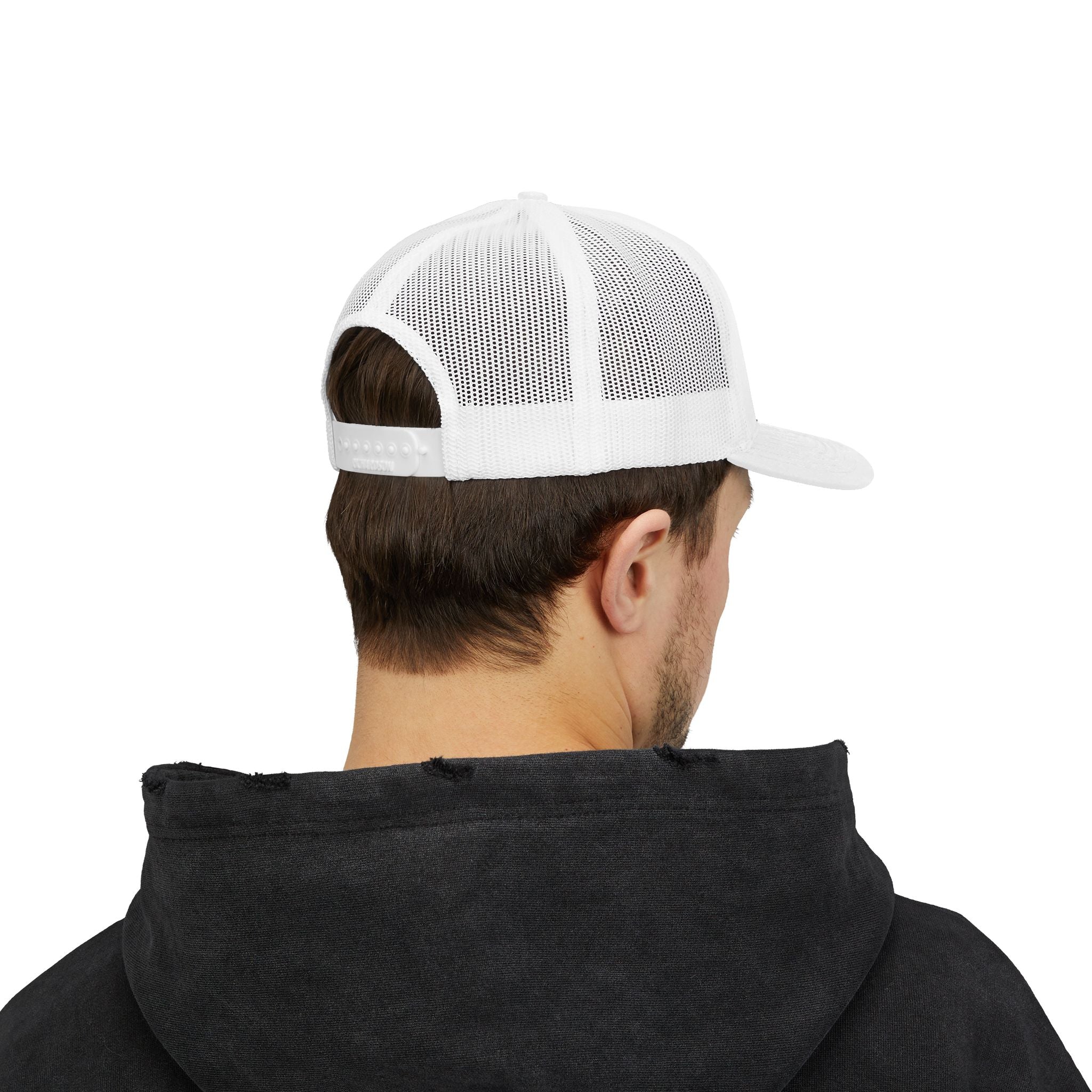 "Don't Trust Anyone" Embroidered Snapback Trucker Cap