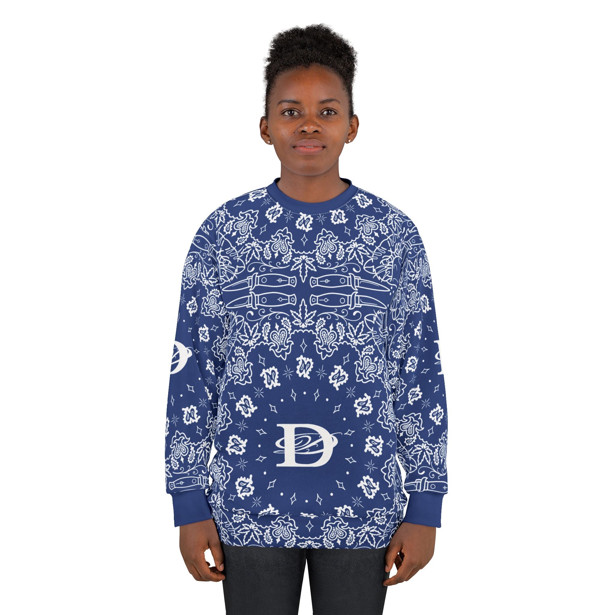 DD Custom Bandana Unisex Sweatshirt AOP