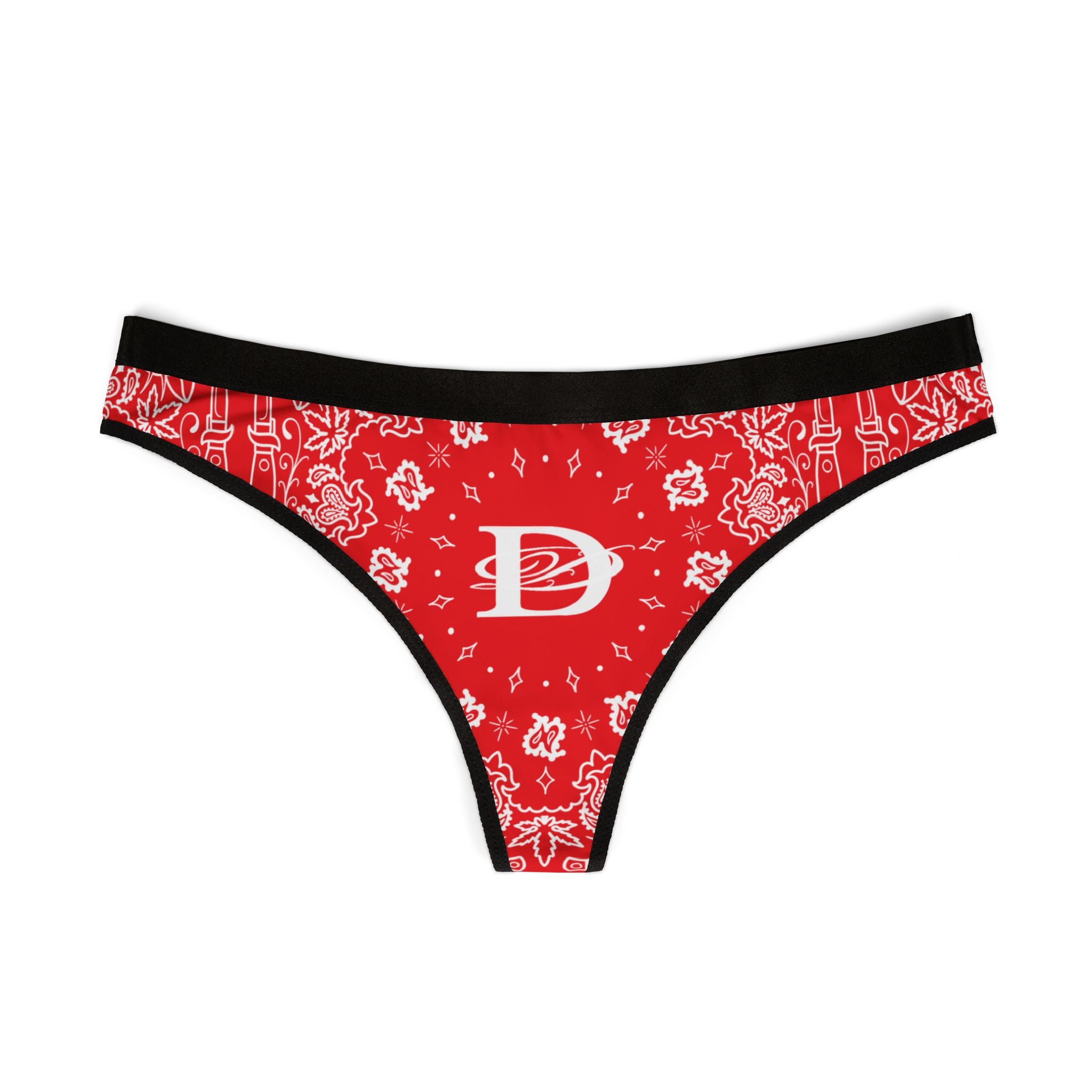 DD Custom Bandana Women's Thong Underwear | Underwear, Tattoo, Streetwear, Designer, Fashion, Bandana