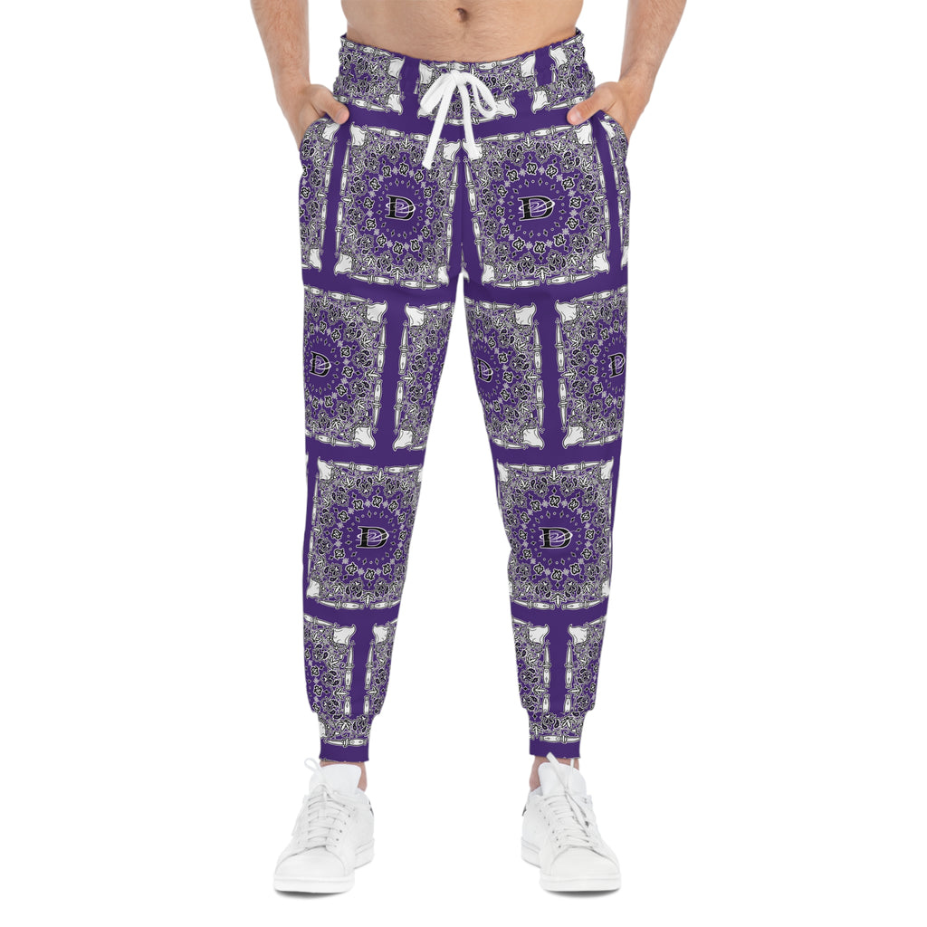 DD Custom Bandana Print Joggers AOP