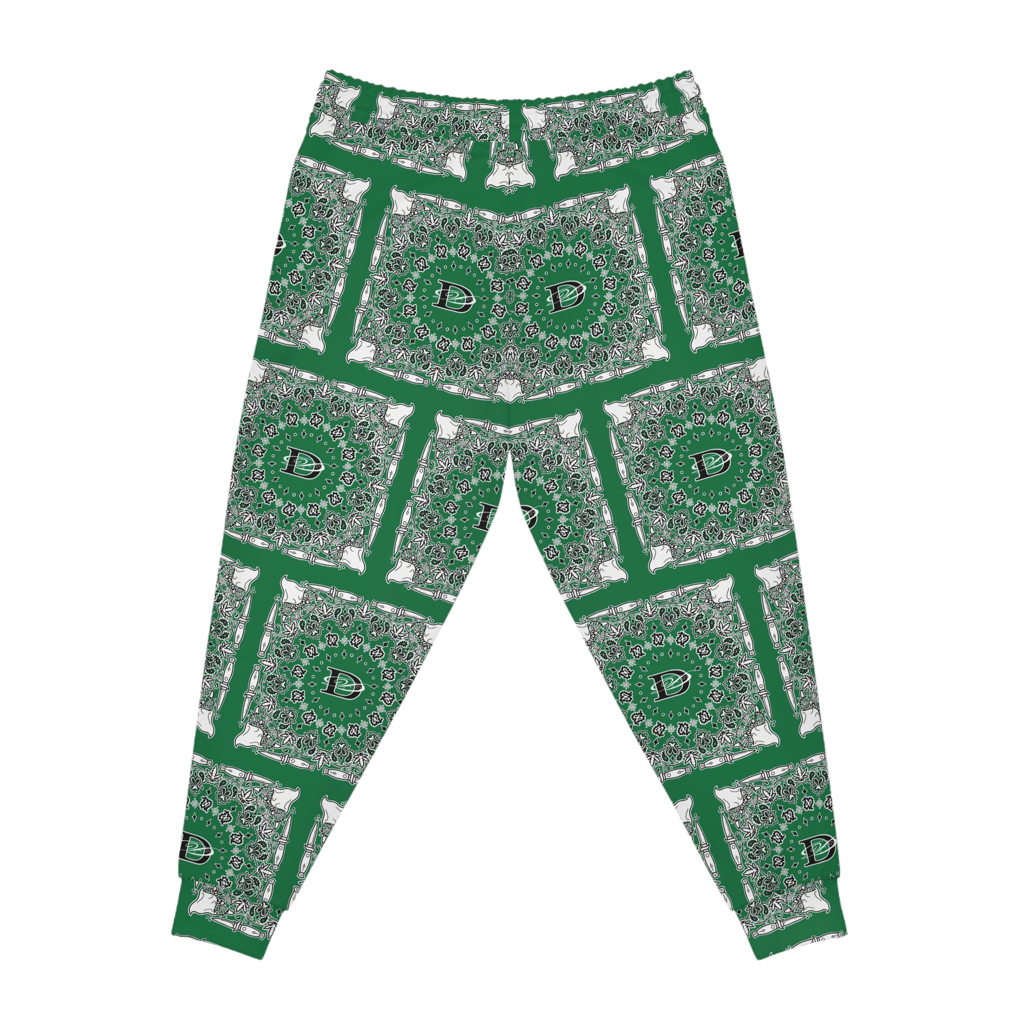 DD Custom Bandana Print Joggers AOP
