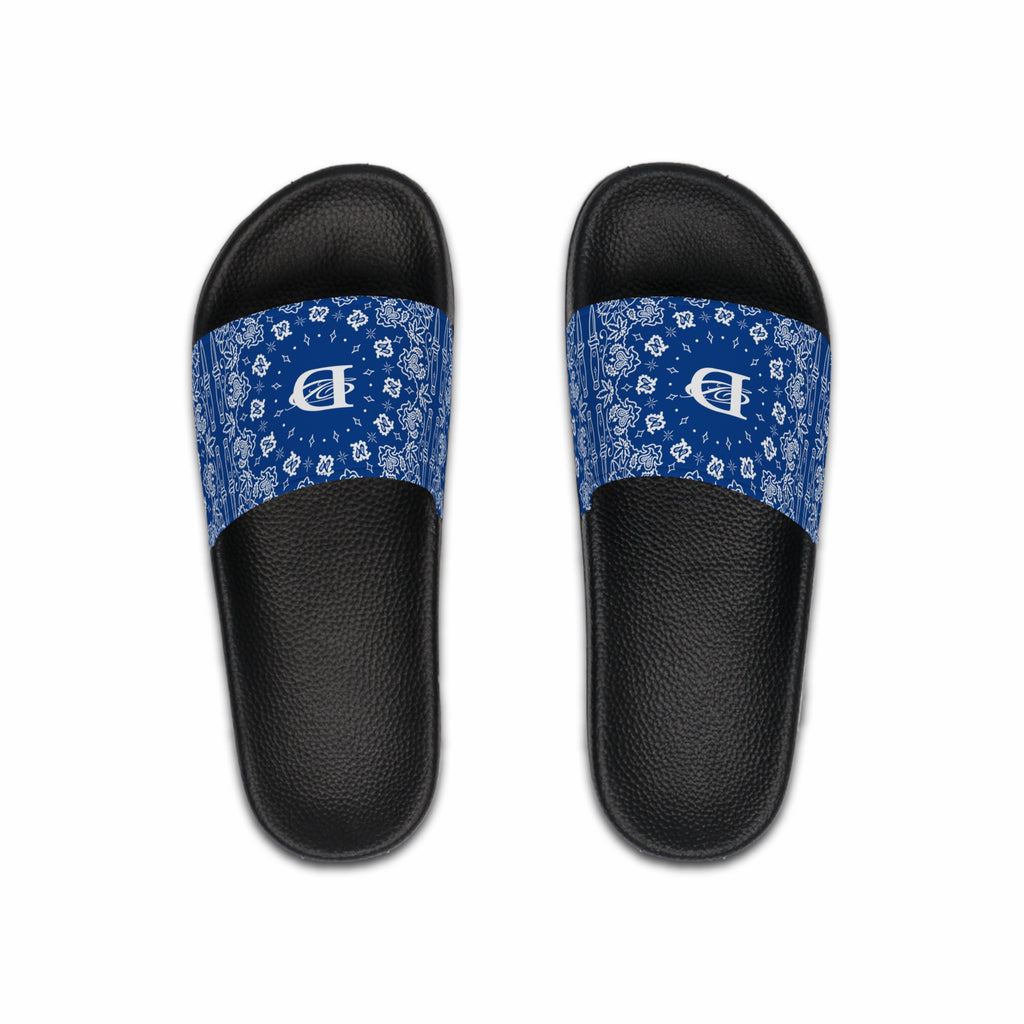 DD Custom Bandana  Men's Slide Sandals | Slides, Tattoo, Streetwear, Designer, Fashion, Beach