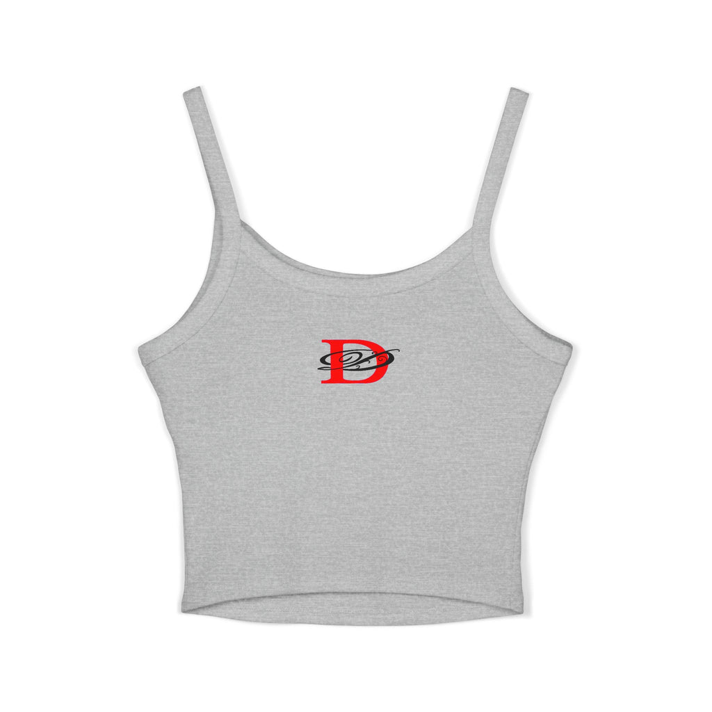 Broken Dirtbag Box Logo Graphic Spaghetti Strap Tank Top