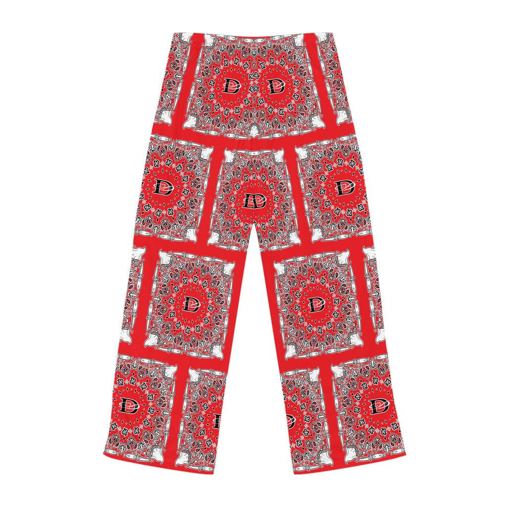 DD Custom Bandana Print Women's Pajama Pants AOP
