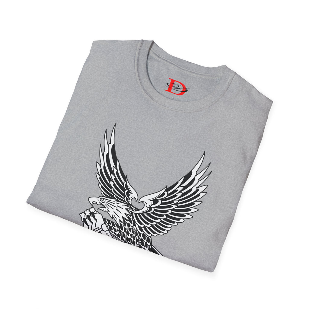 Skating Eagle Grinding on Colfax Ave. Unisex Softstyle T-Shirt