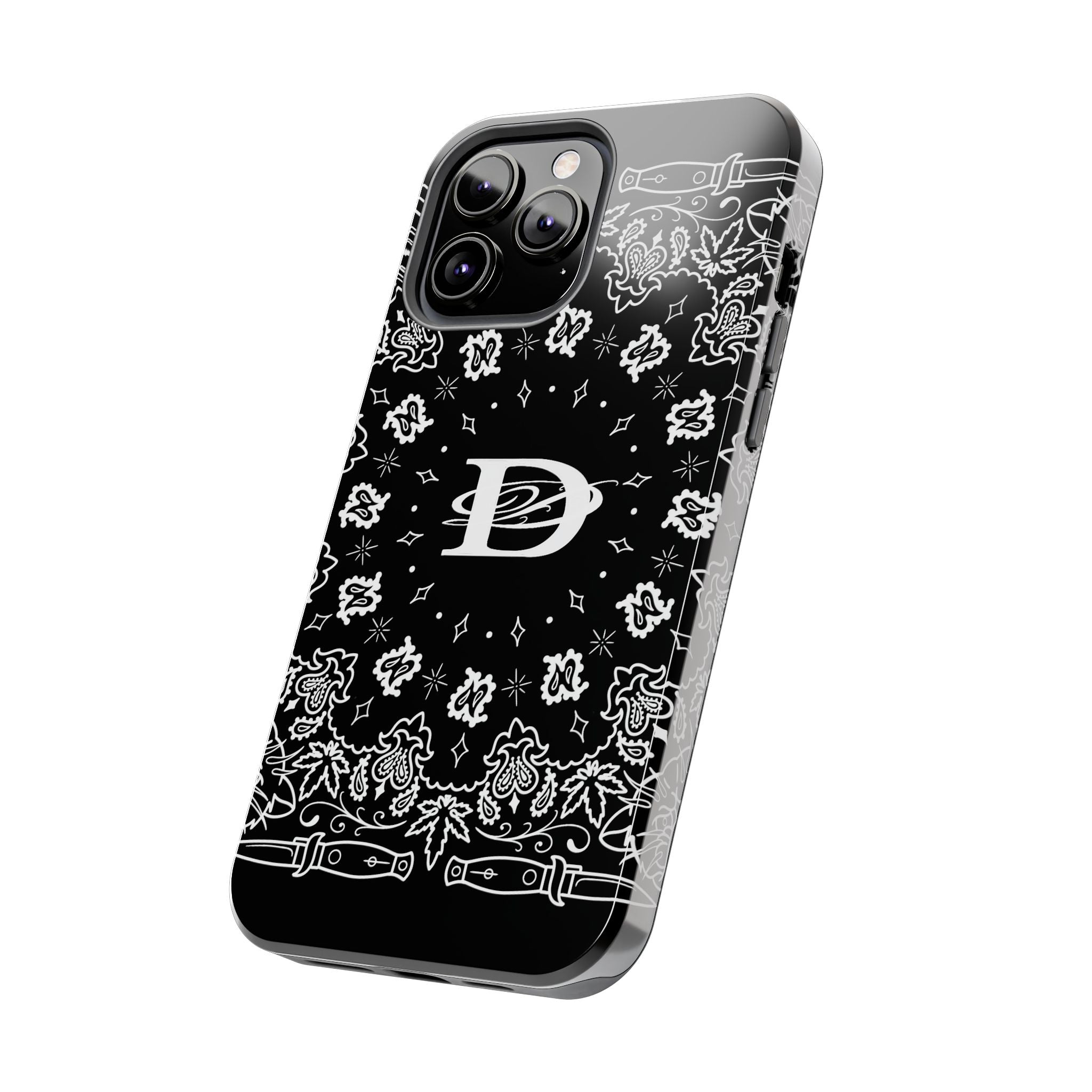 DD Custom Bandana Print Phone Case