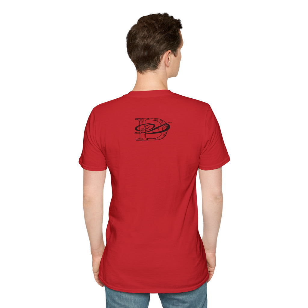 "Looking Clean, Doing Dirty" Tattoo Script Softstyle Unisex T-Shirt