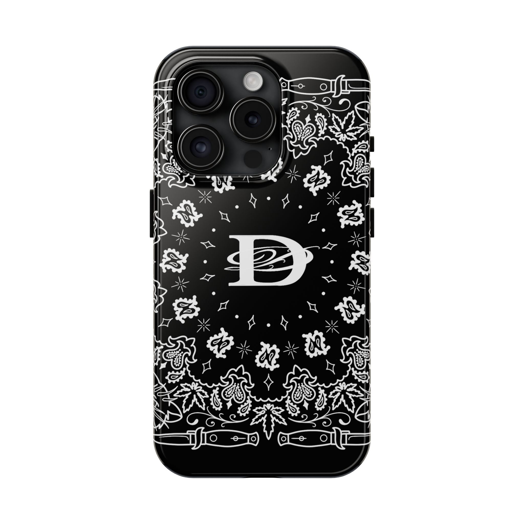 DD Custom Bandana Print Phone Case
