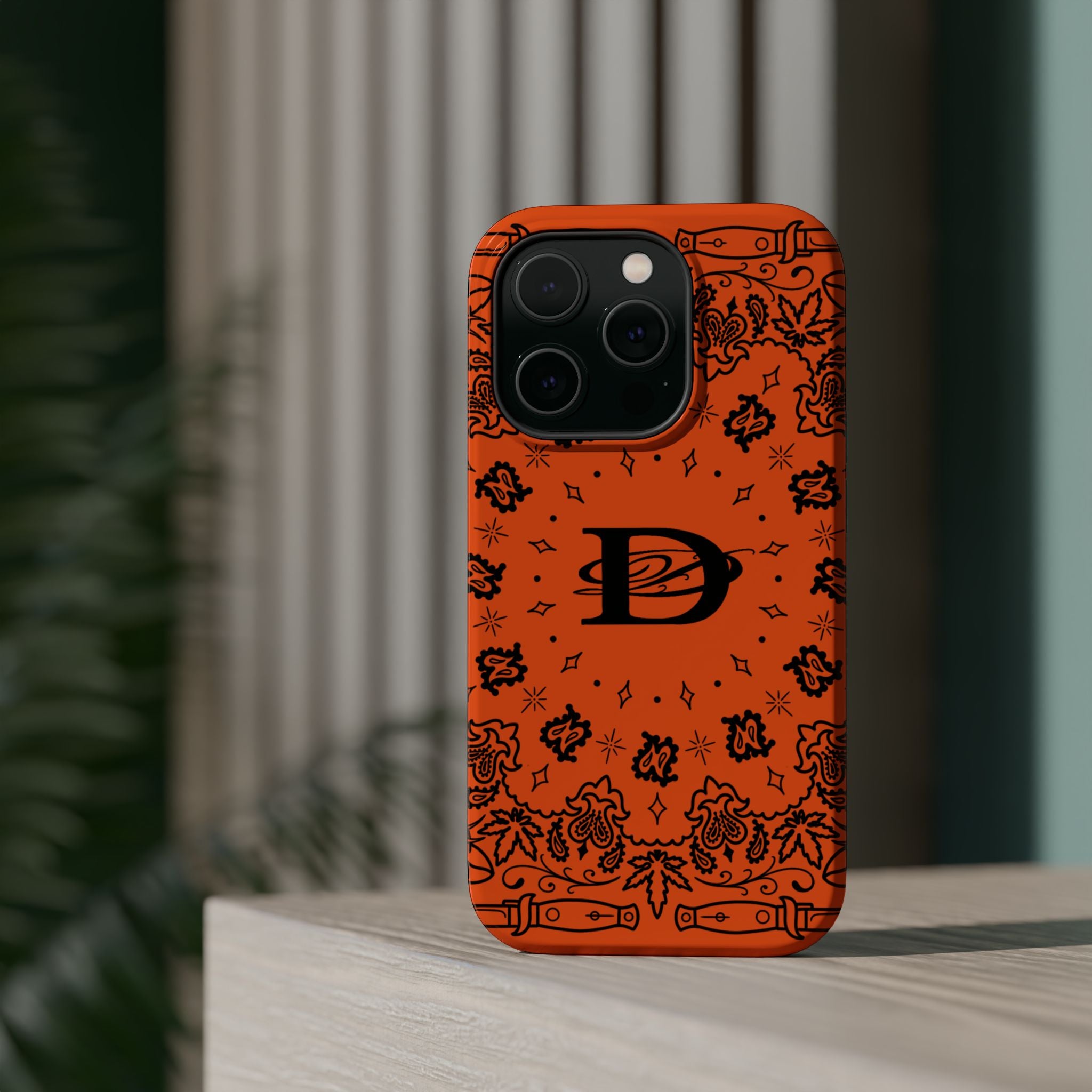 DD Custom Bandana Print Stylish Magnetic Phone Cases for Trendy Protection, Customize Your Style, Personalized Gift, Unique Design
