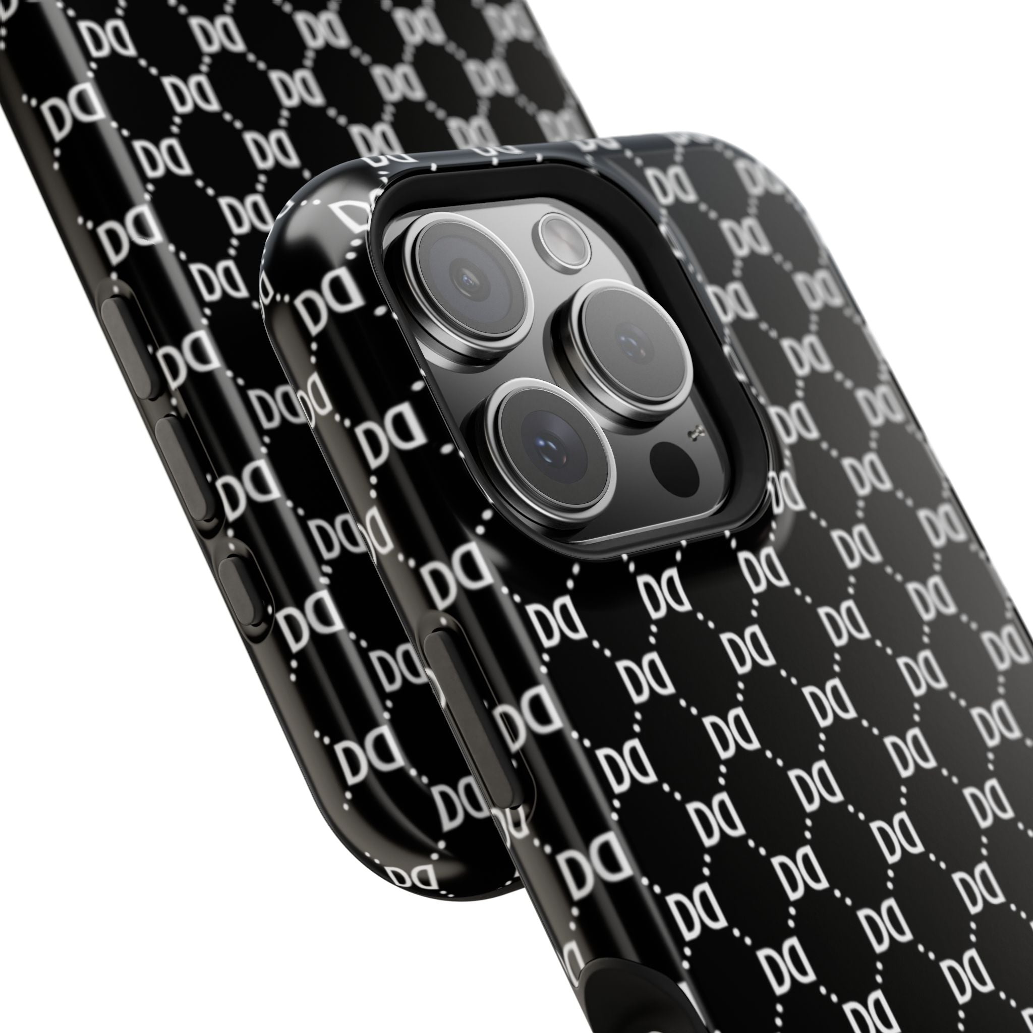 DD Monogram Pattern Magnetic Phone Case