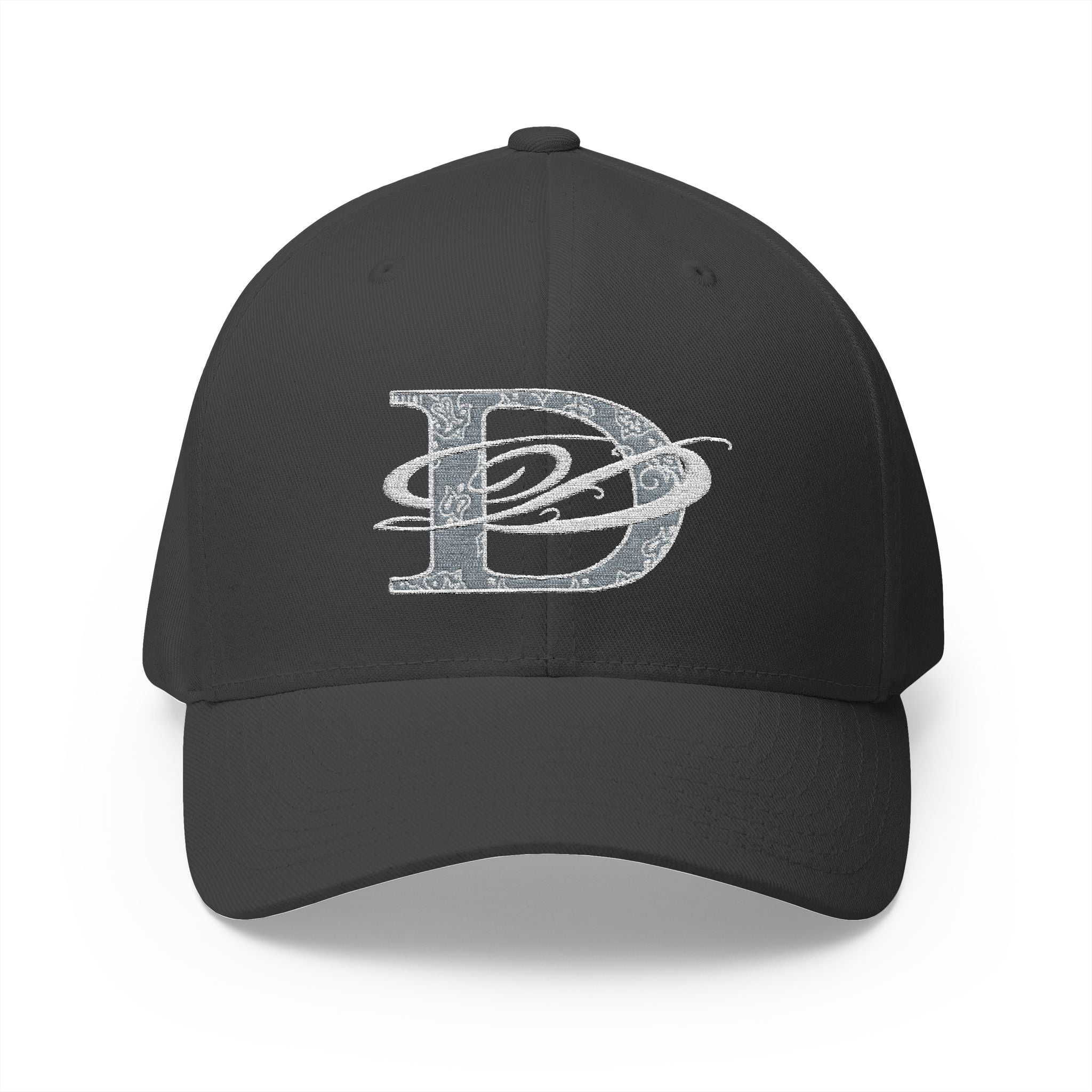 DD Bandana Logo Embroidered Closed Back Stretch Fit Cap