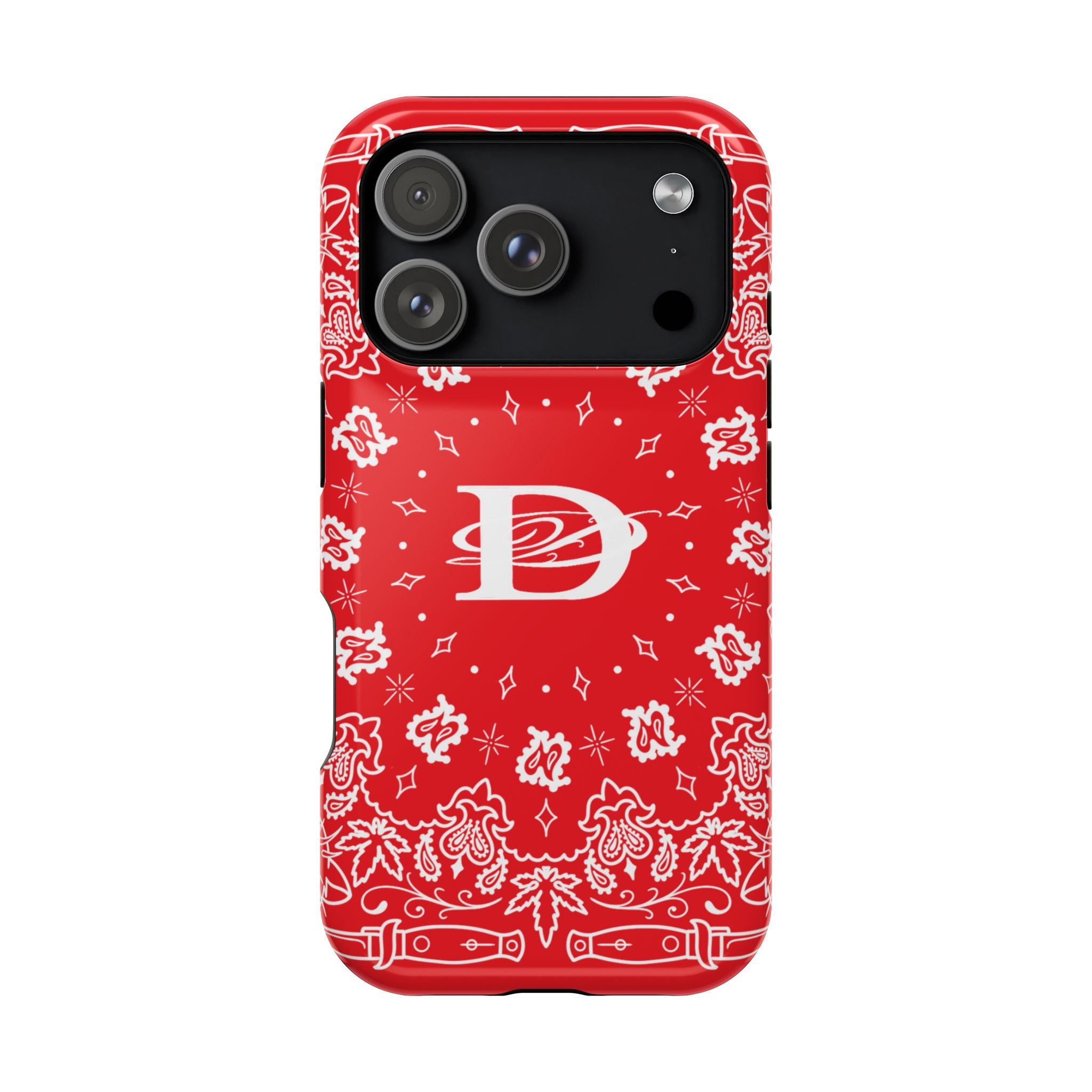 DD Custom Bandana Print Magnetic Case iPhone/Samsung